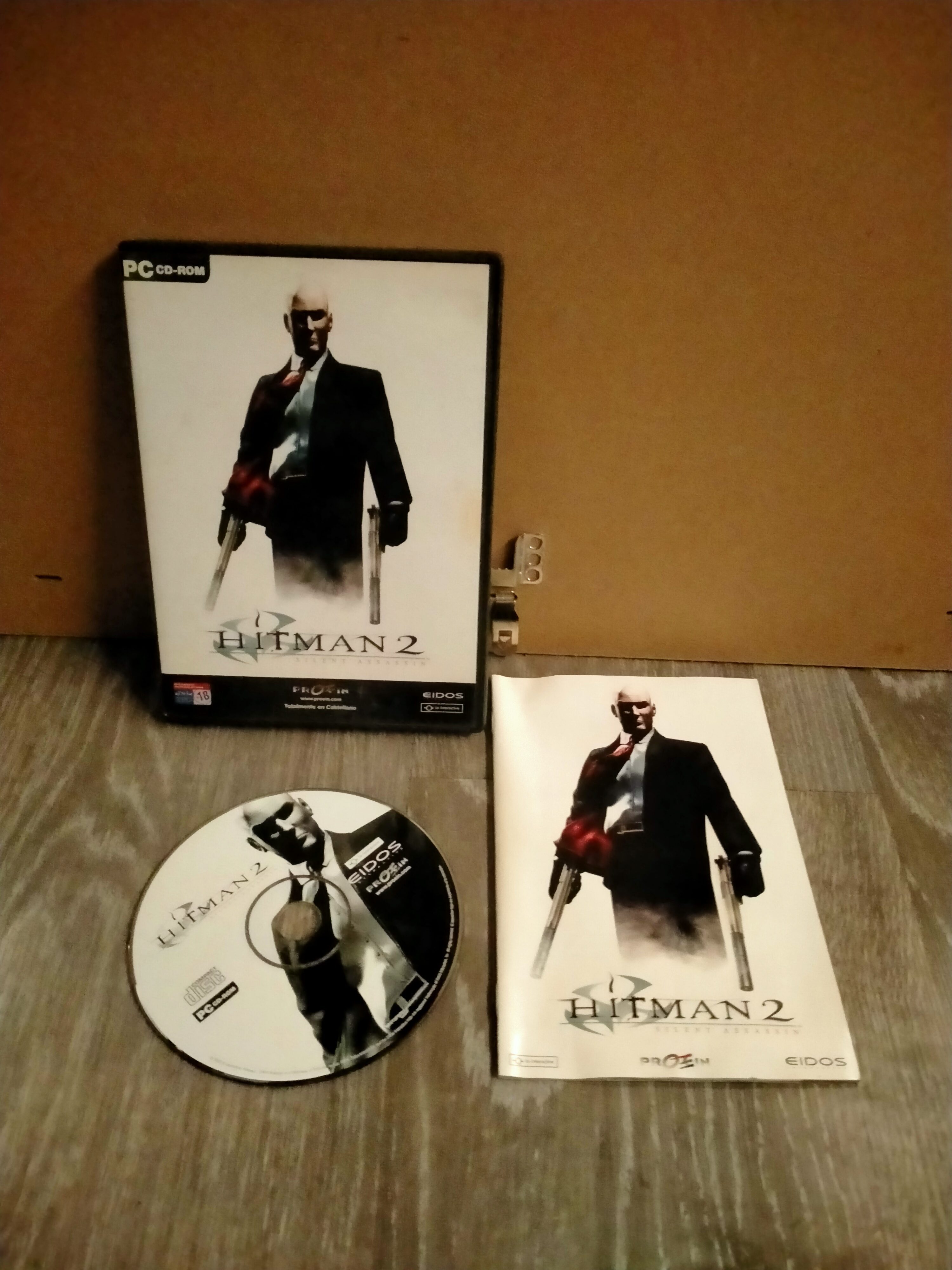 Edición física de Hitman 2: Silent Assassin