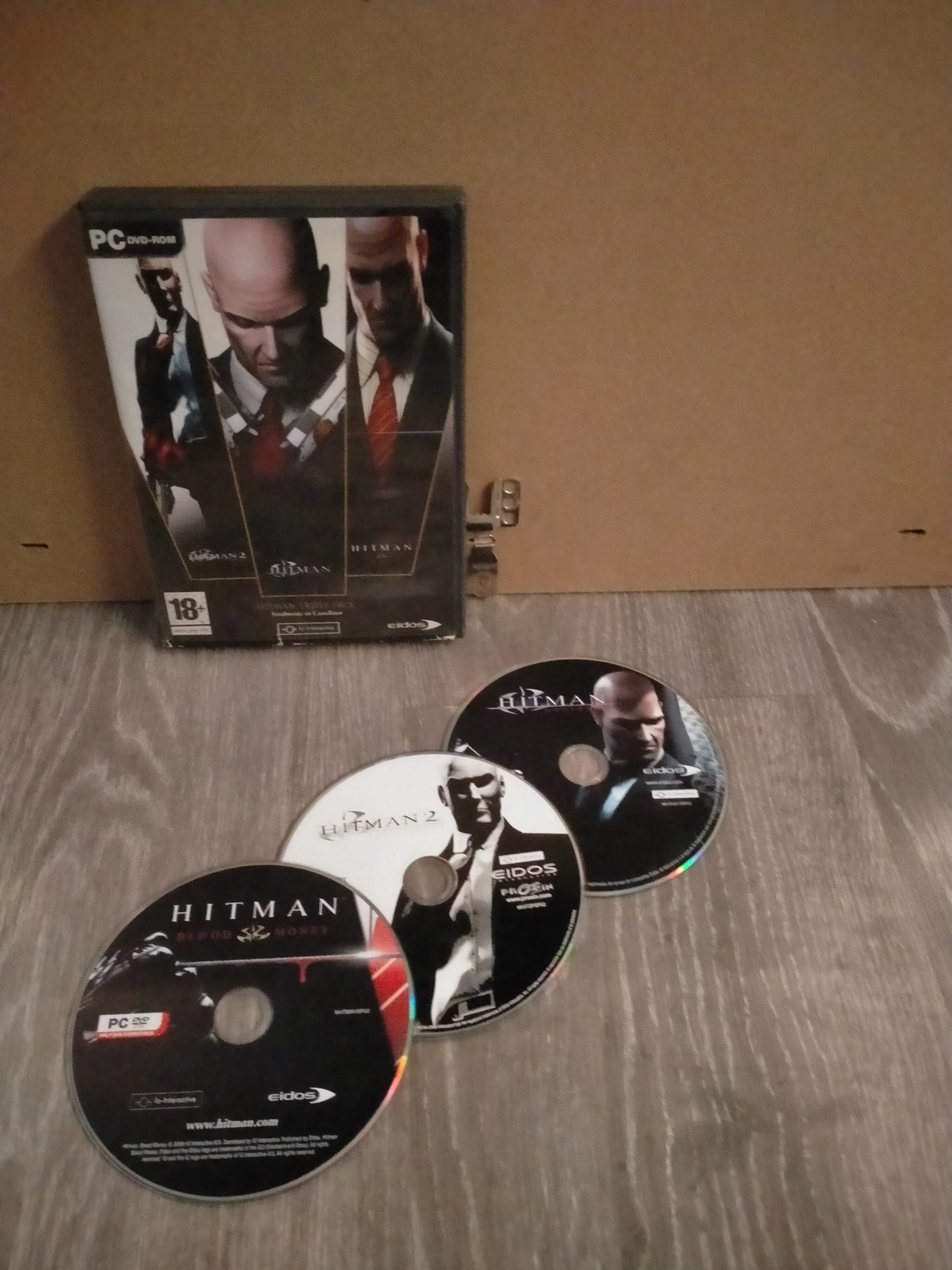 Edición física de Hitman Trilogy