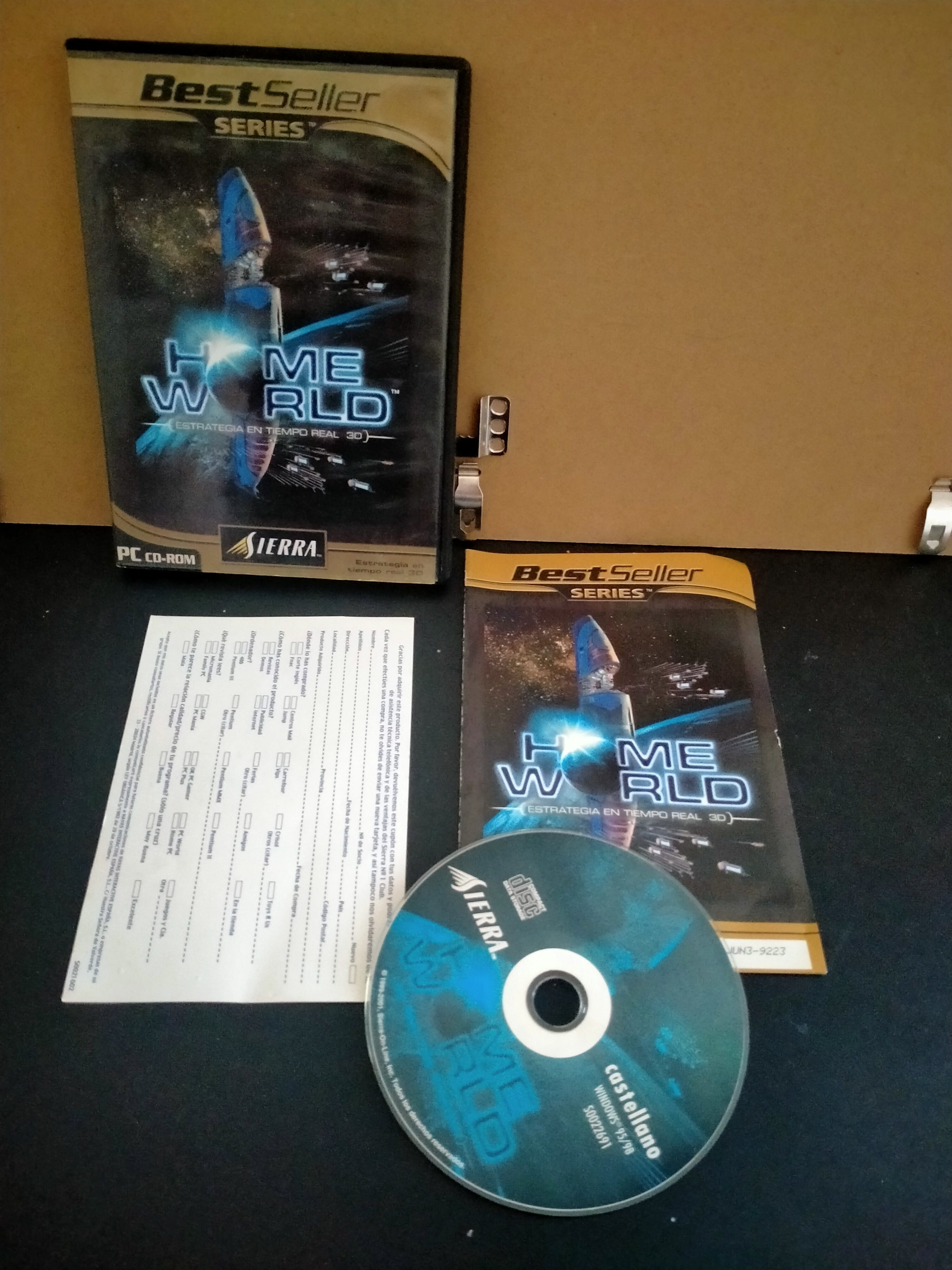 Edición física de Homeworld