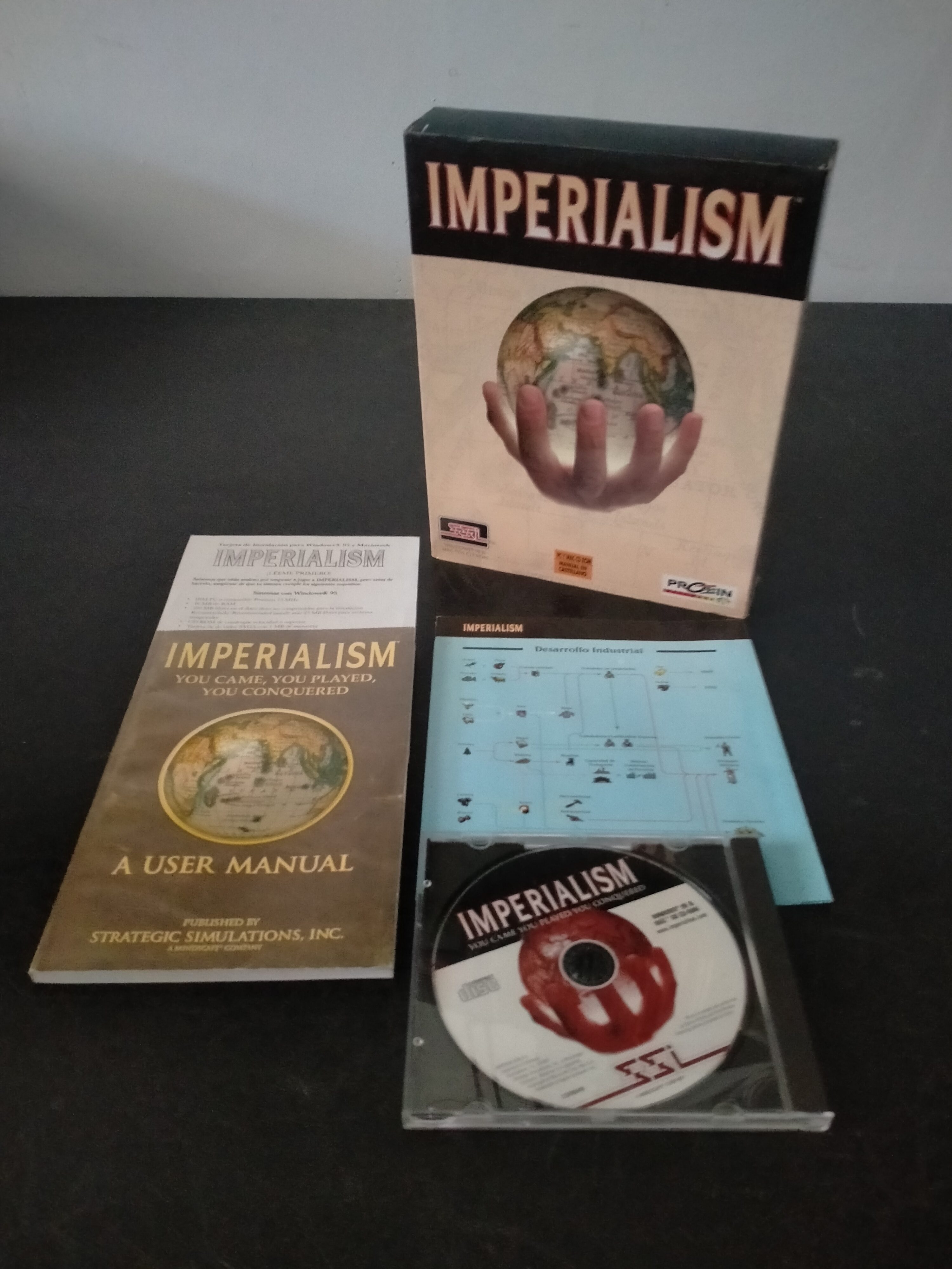 Imagen documental 3 de Imperialism, formato Big Box, para Windows 95, MacOs