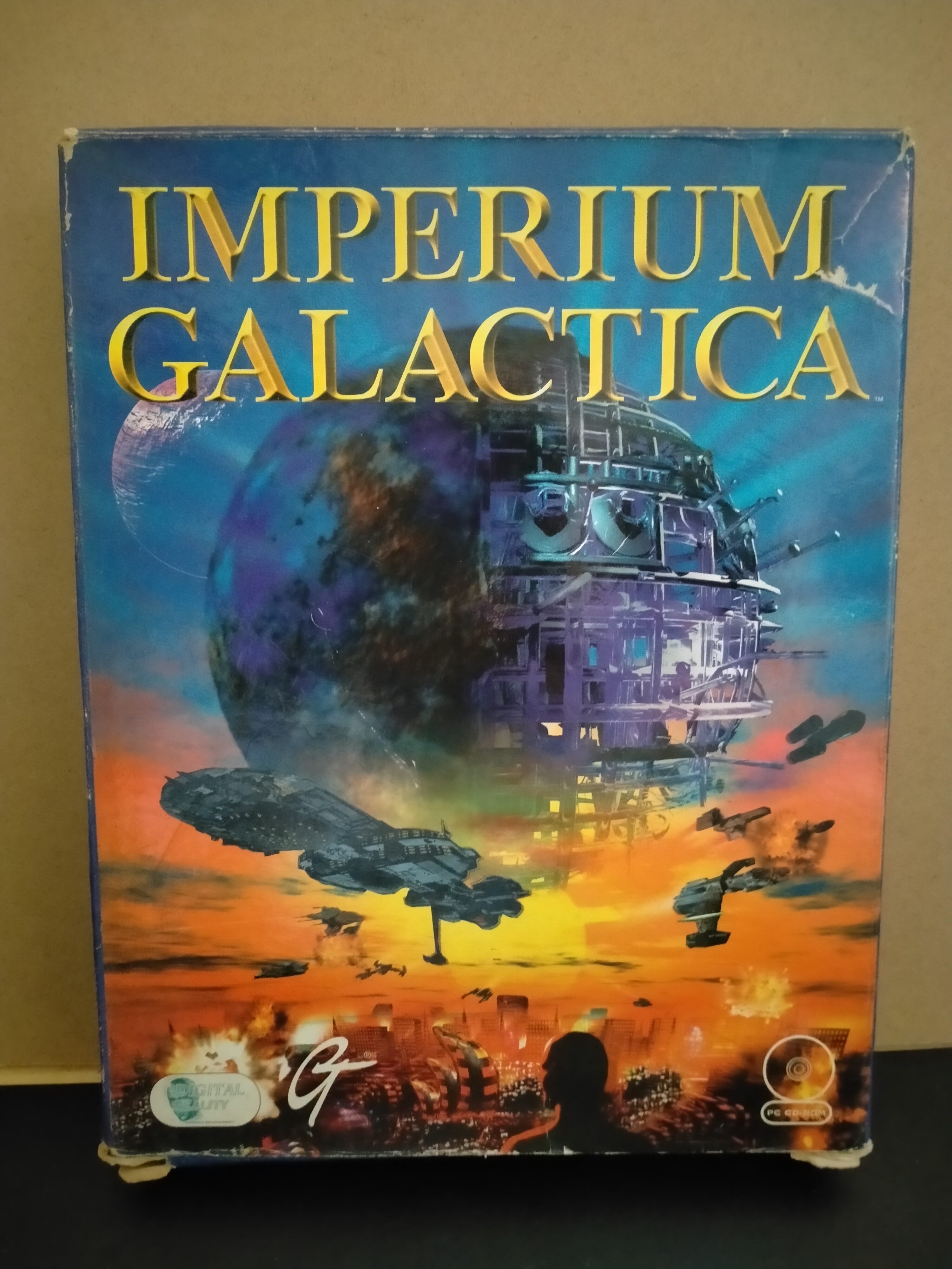 Edición física de Imperium Galactica