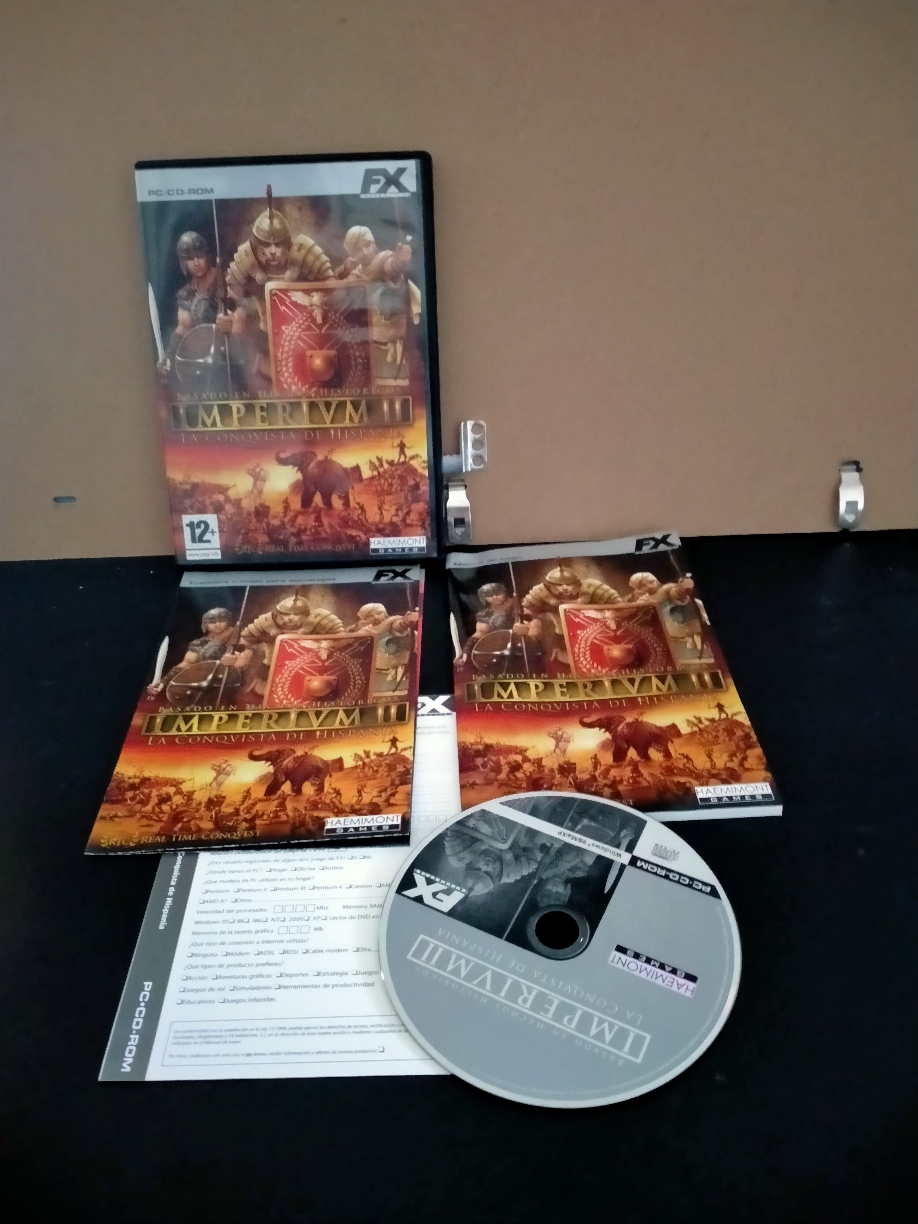 Edición física de Imperivm II: La Conquista de Hispania