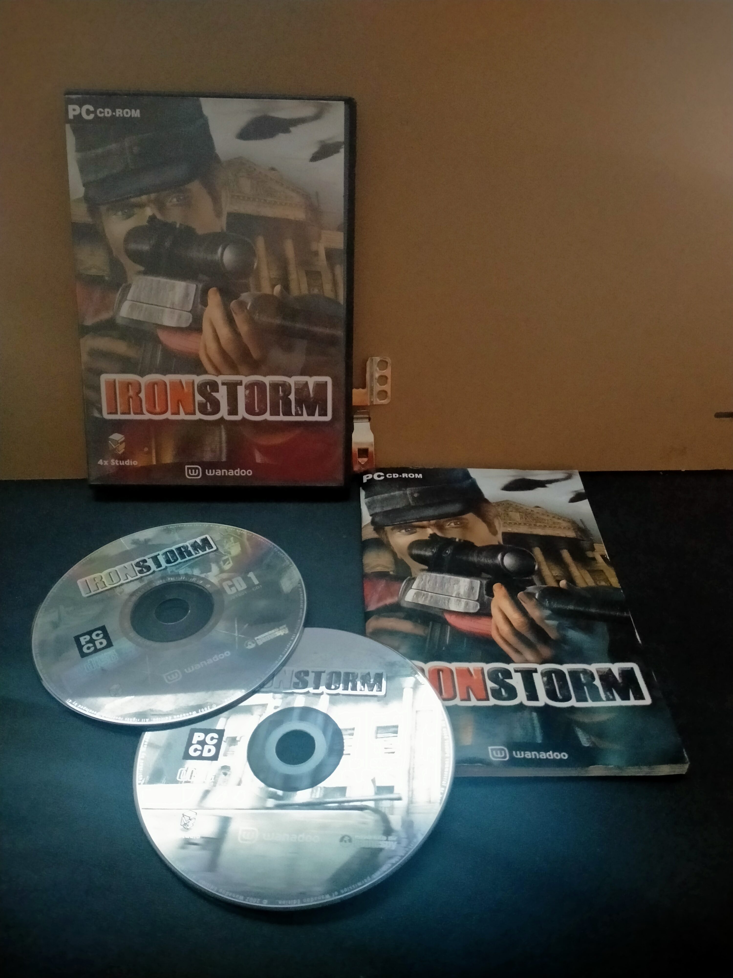 Edición física de Iron Storm