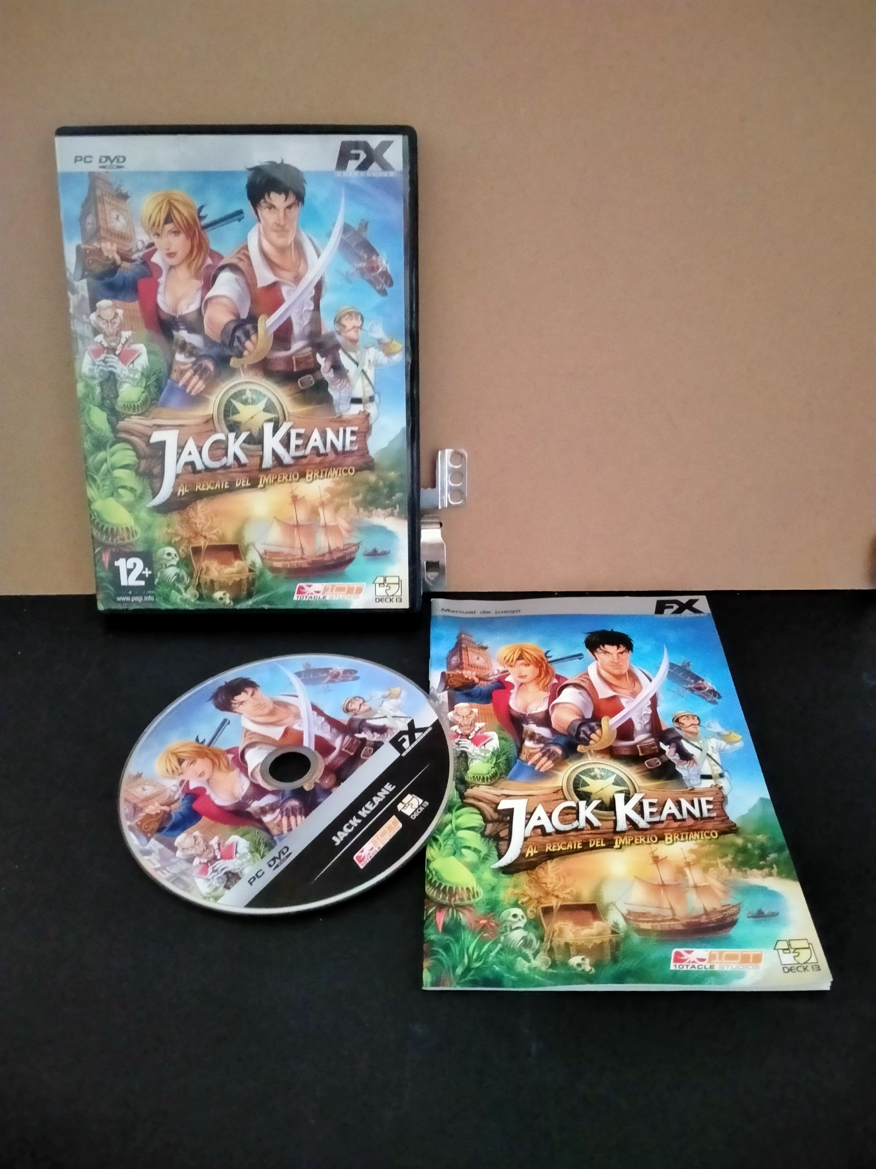 Edición física de Jack Keane: Al rescate del Imperio Británico
