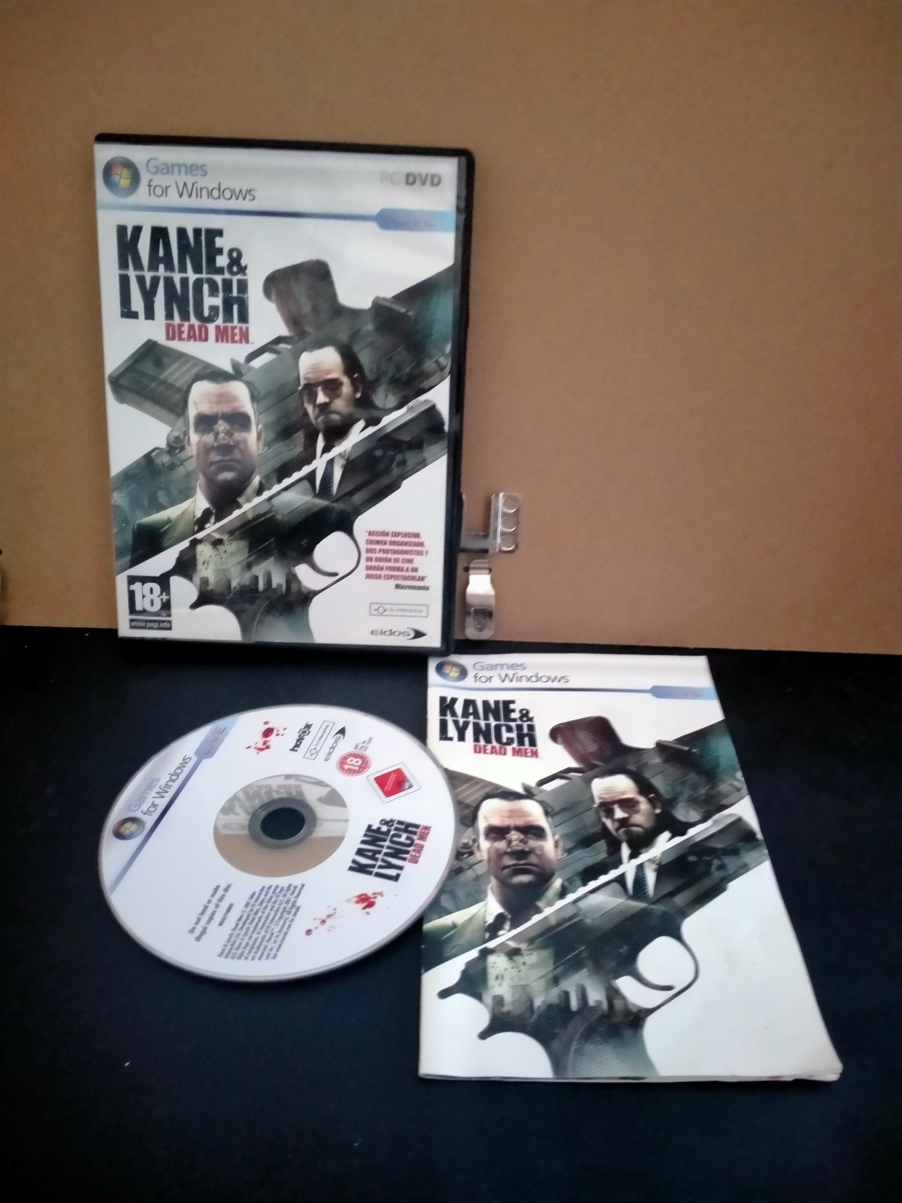 Edición física de Kane & Lynch: Dead Men