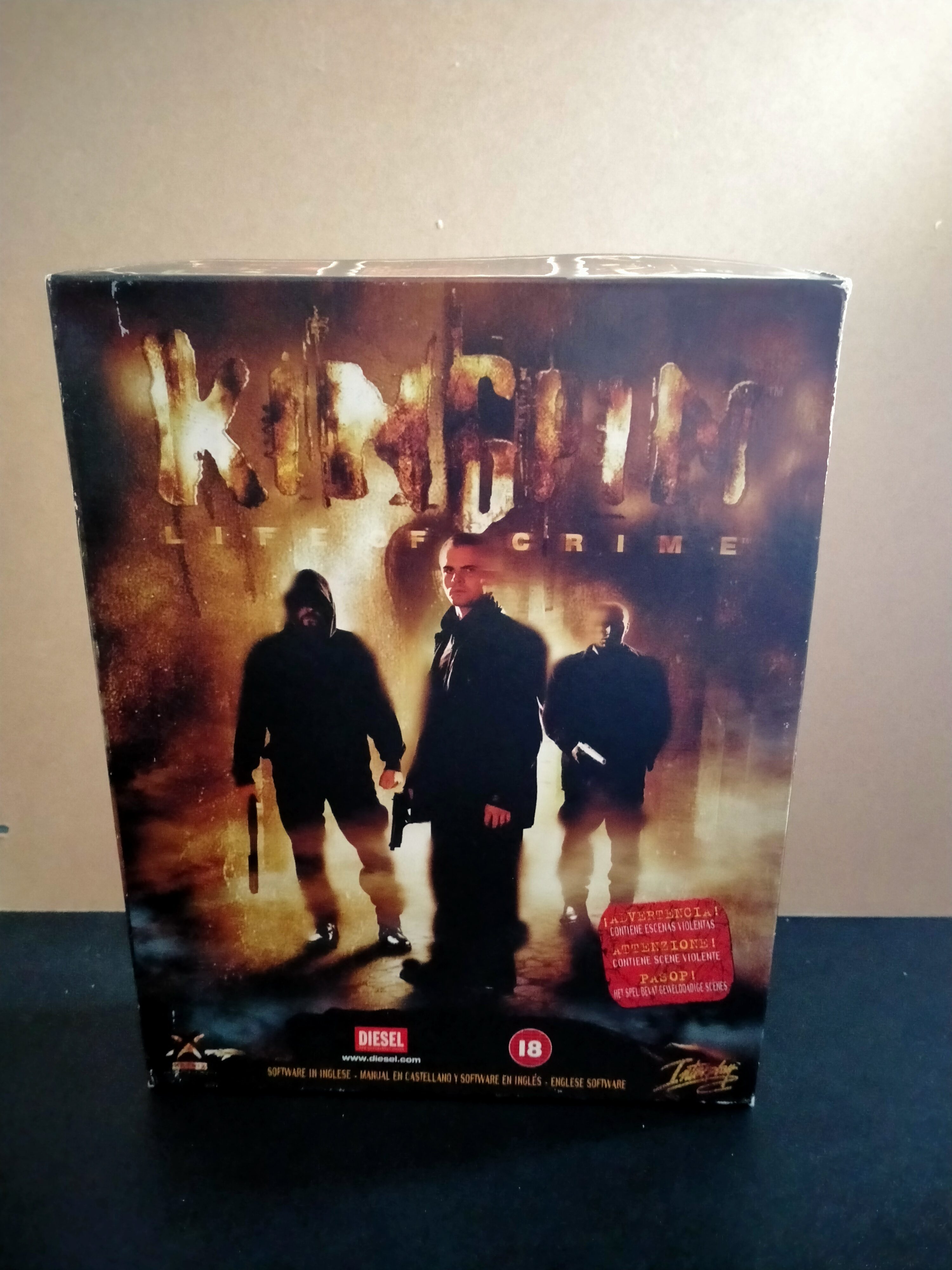 Edición física de Kingpin: Life of Crime