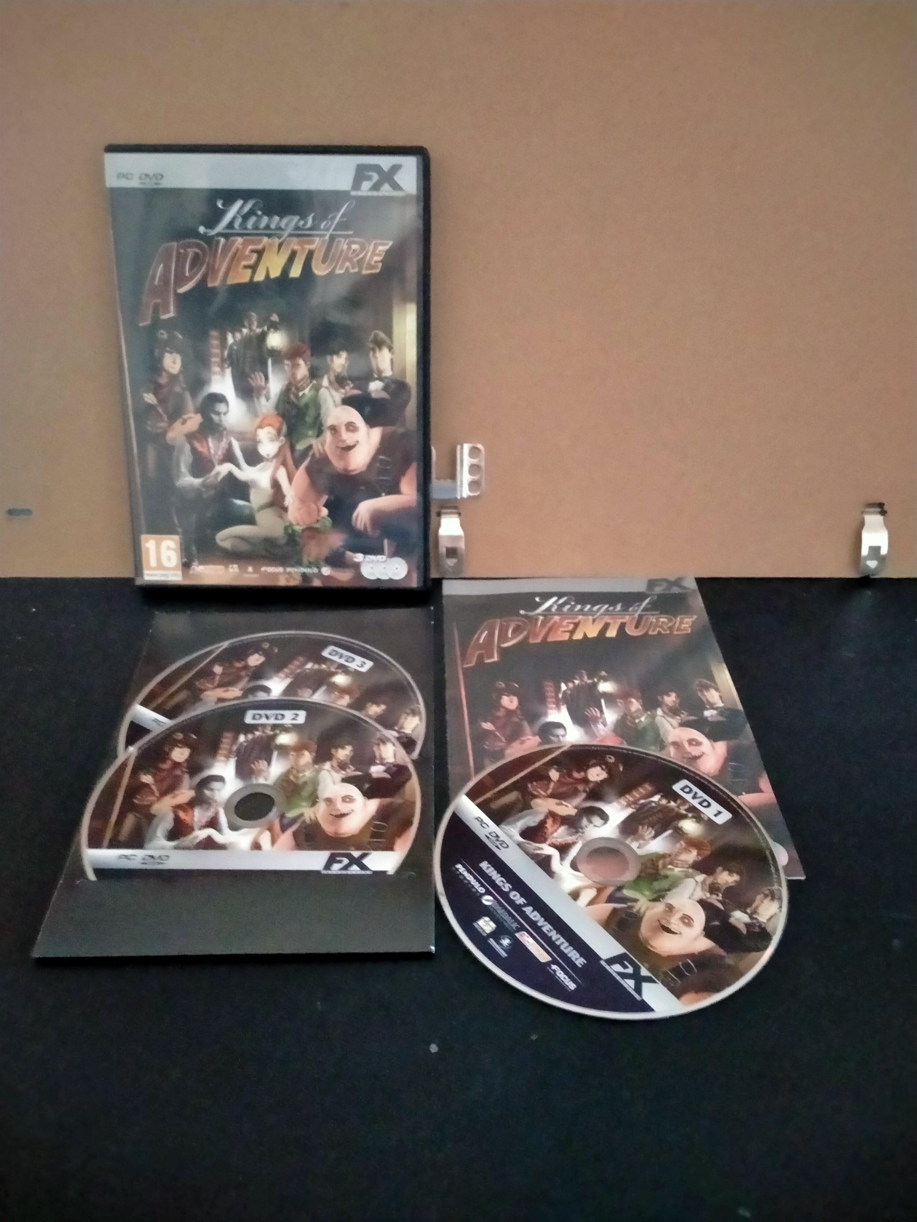 Edición física de Kings of adventure