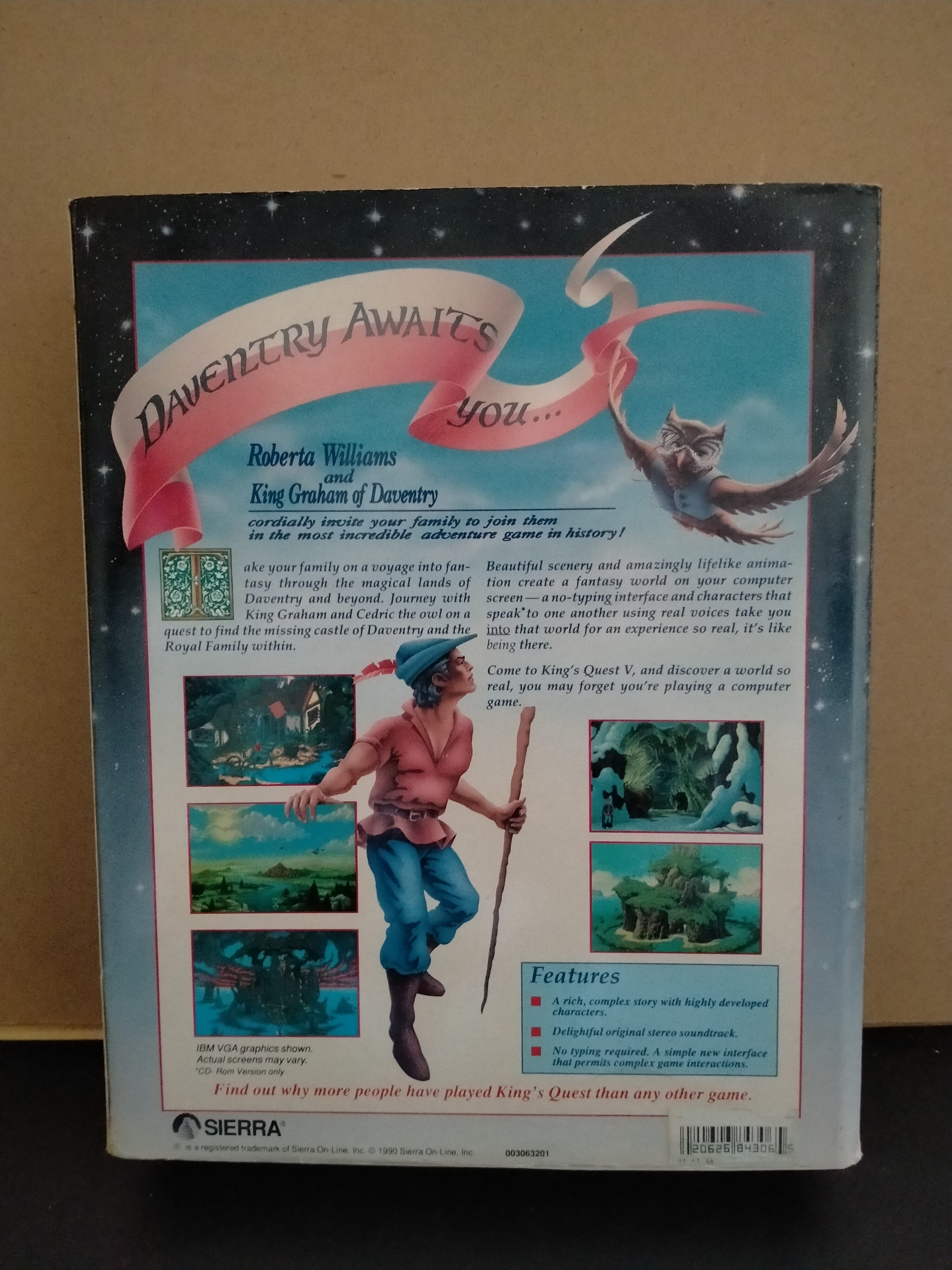 King's Quest V: Absence Makes the Heart Go Yonder!