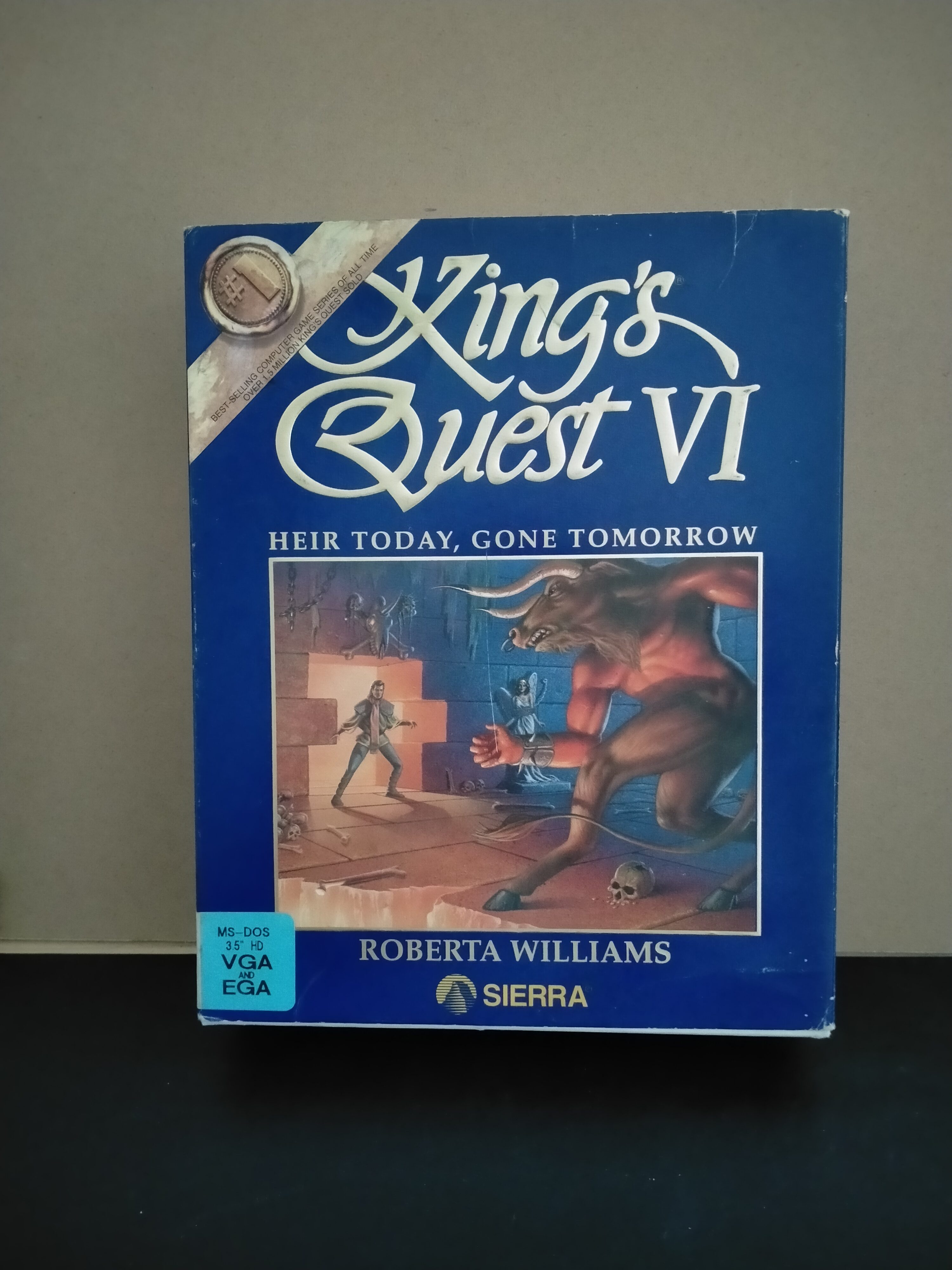 Edición física de King’s Quest VI: Heir Today, Gone Tomorrow