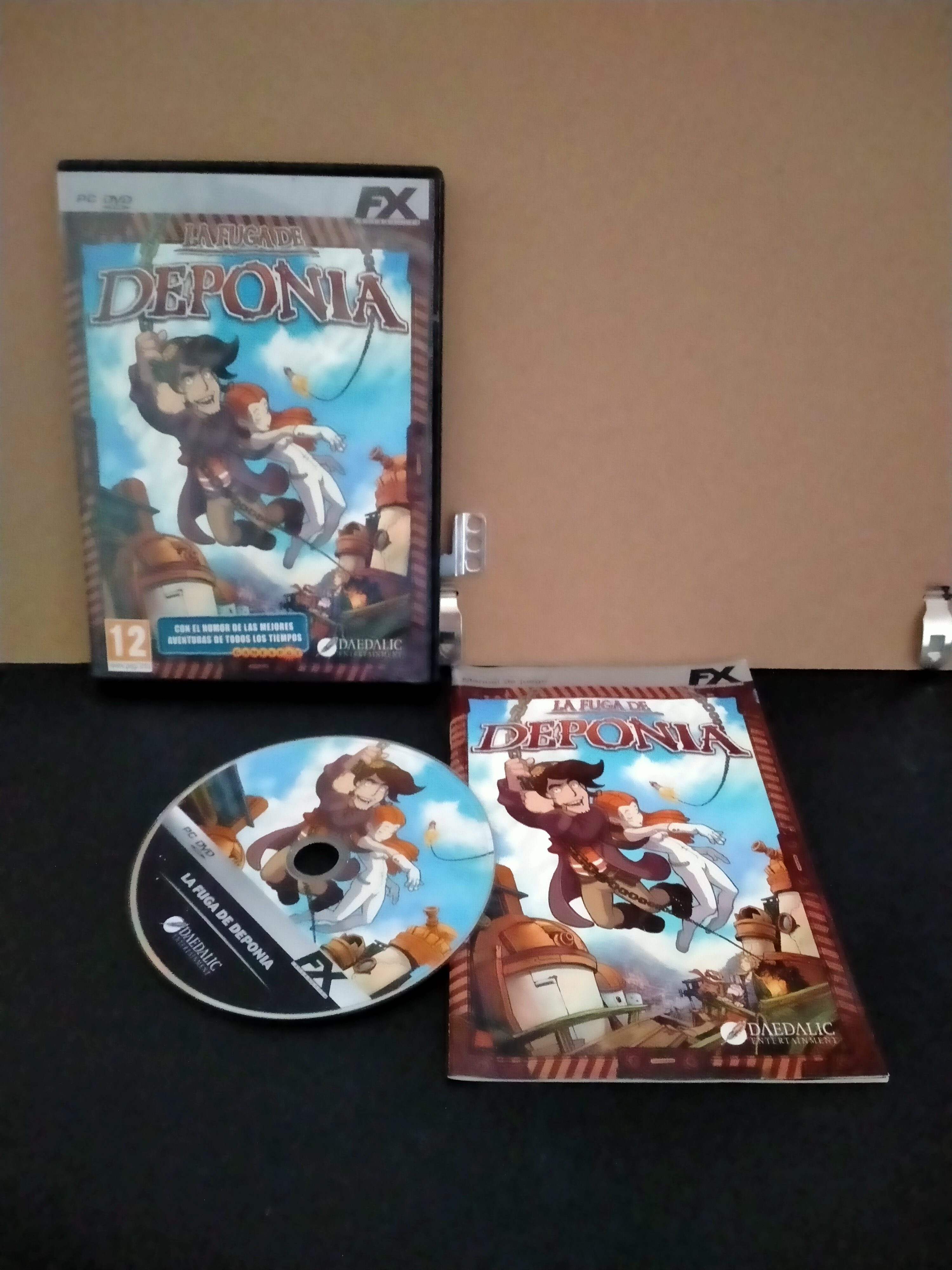 Edición física de La fuga de Deponia