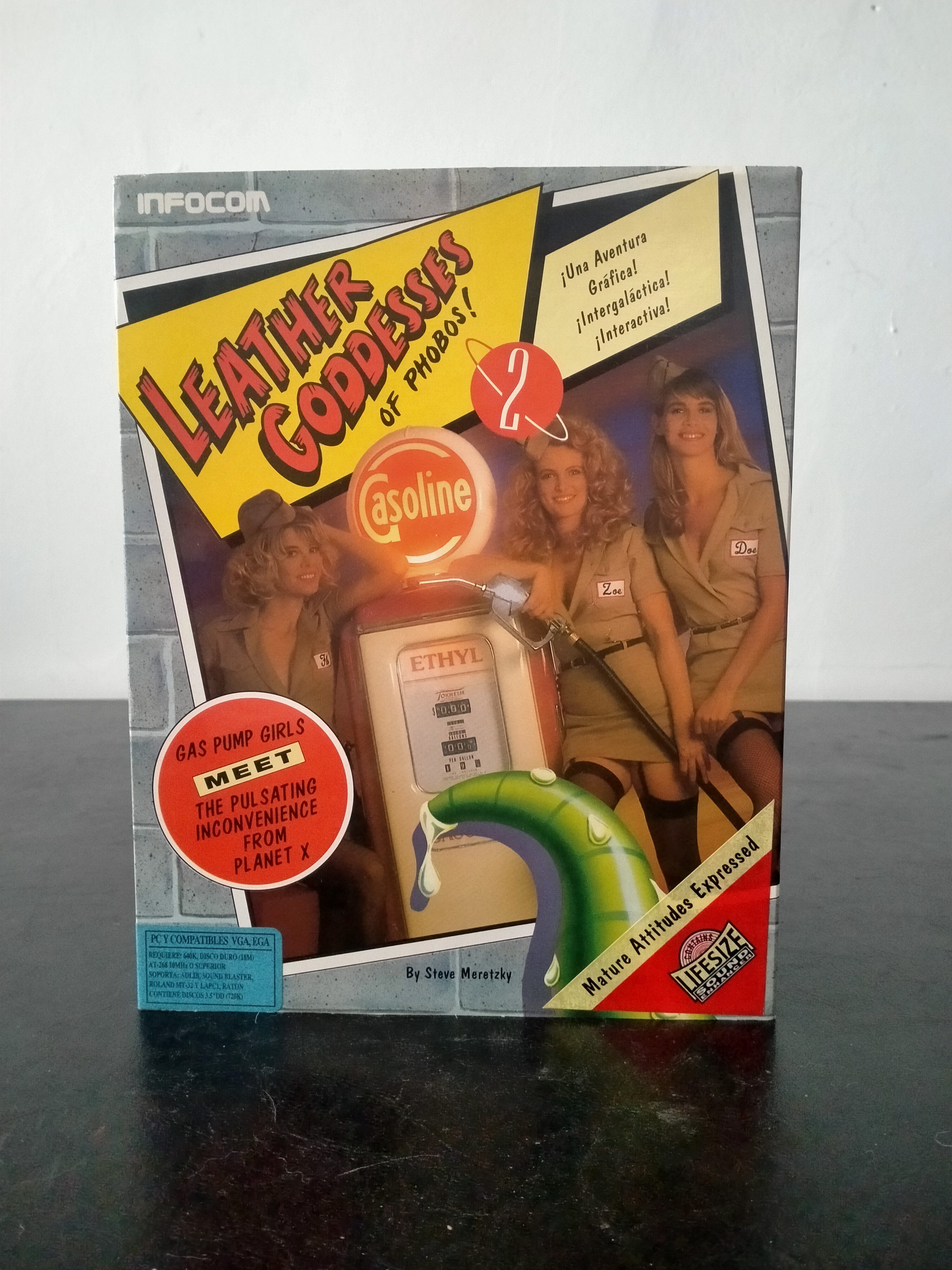 Portada de Leather Goddesses of Phobos! 2
