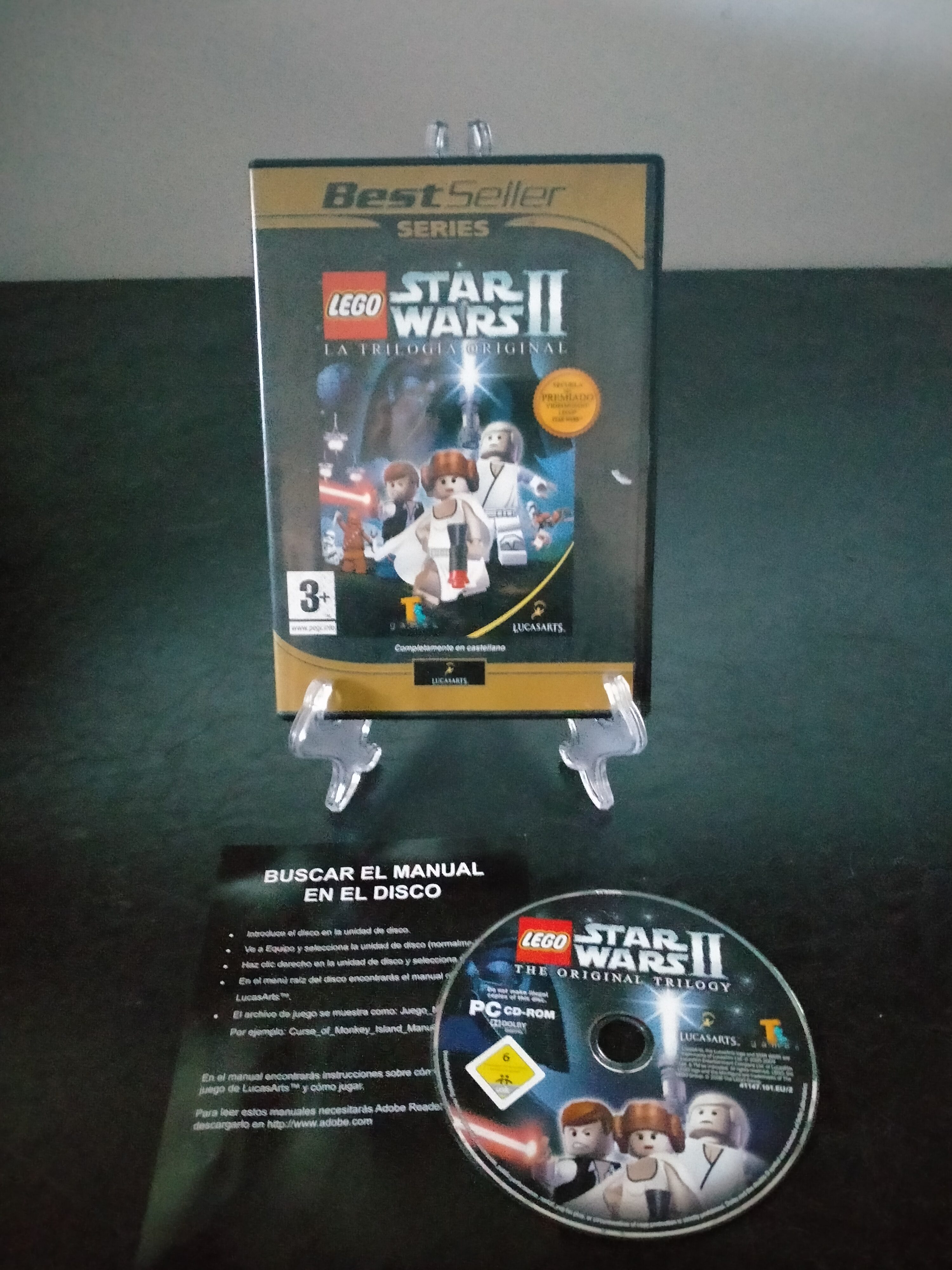 Portada de LEGO Star Wars II: La Trilogía Original, formato DVD Case, para Win2000, Windows XP, Windows Vista