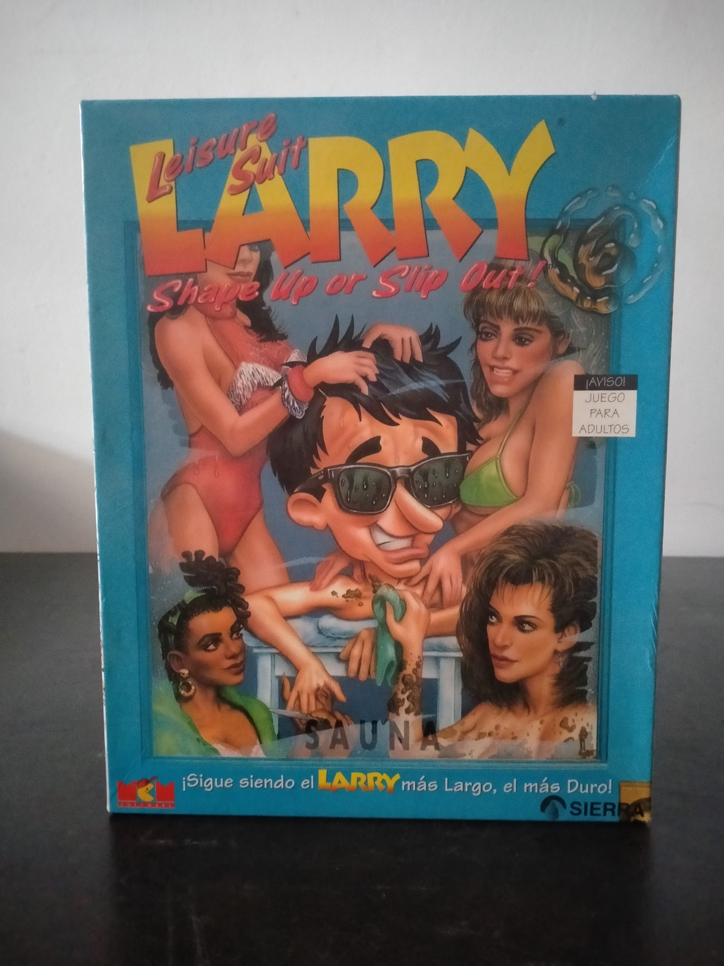 Edición física de Leisure Suit Larry 6: Shake It Up or Slip Out!!