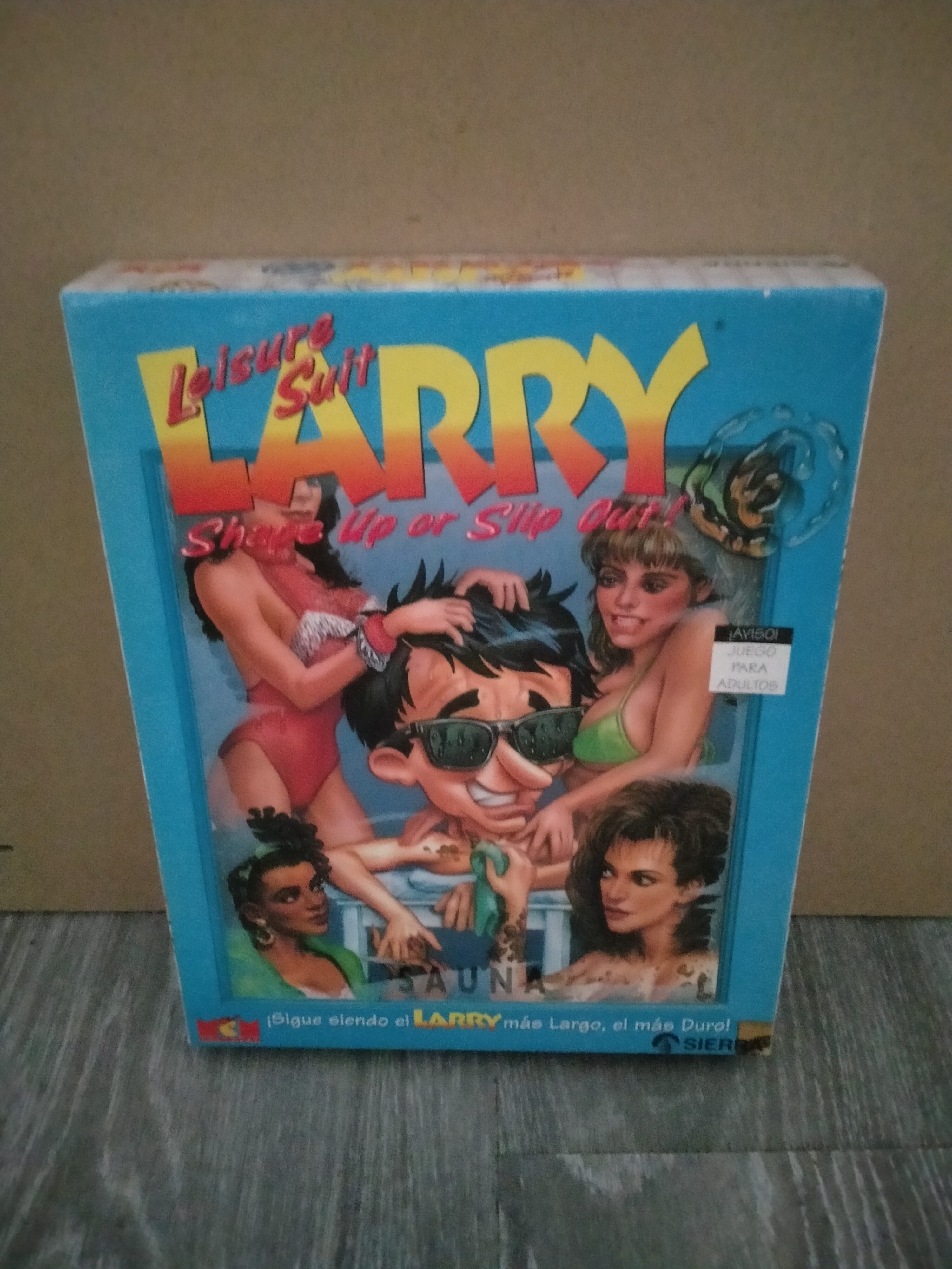 Edición física de Leisure Suit Larry: Shake It Up or Slip Out!!