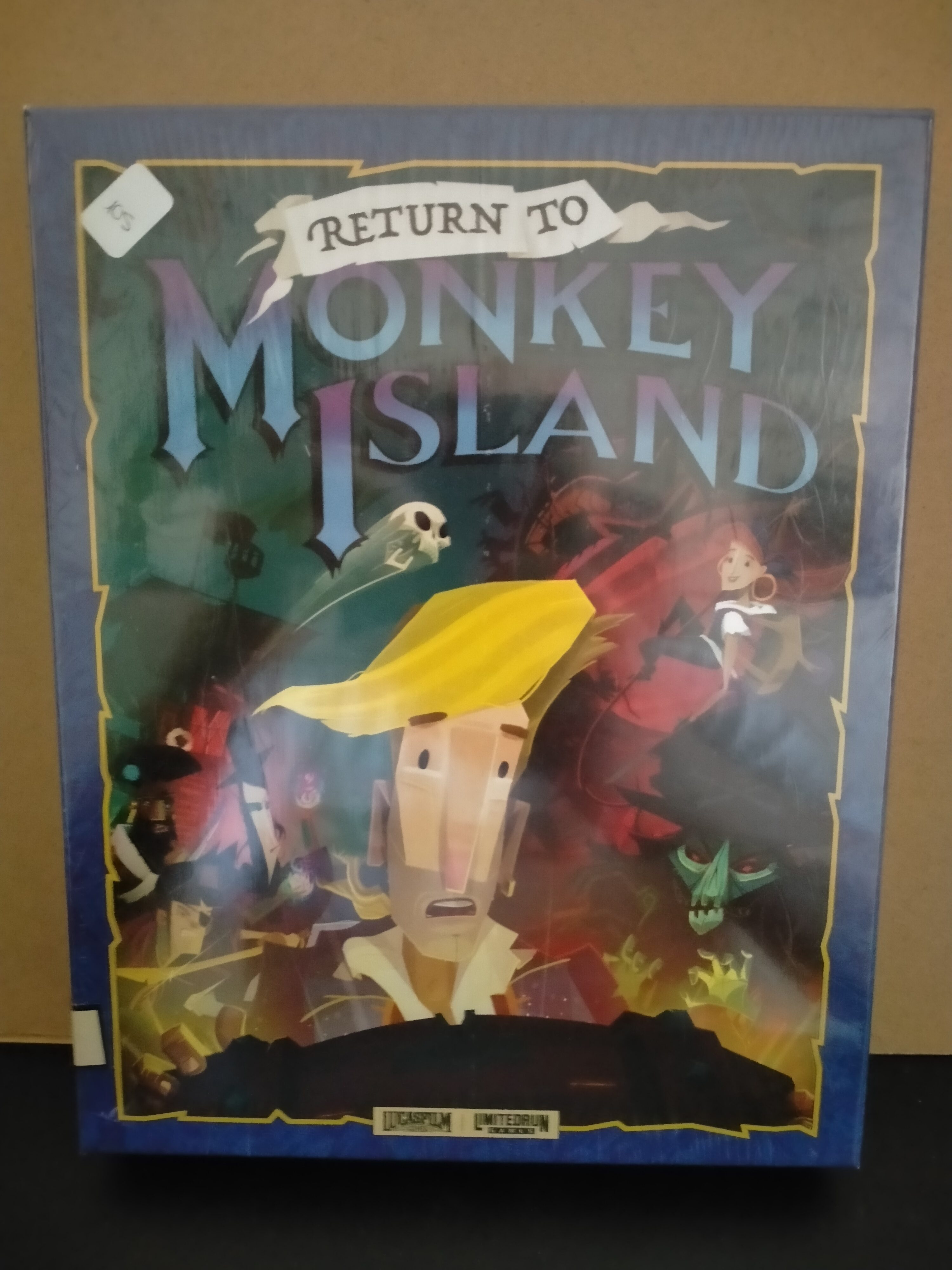 Edición física de Return to Monkey Island