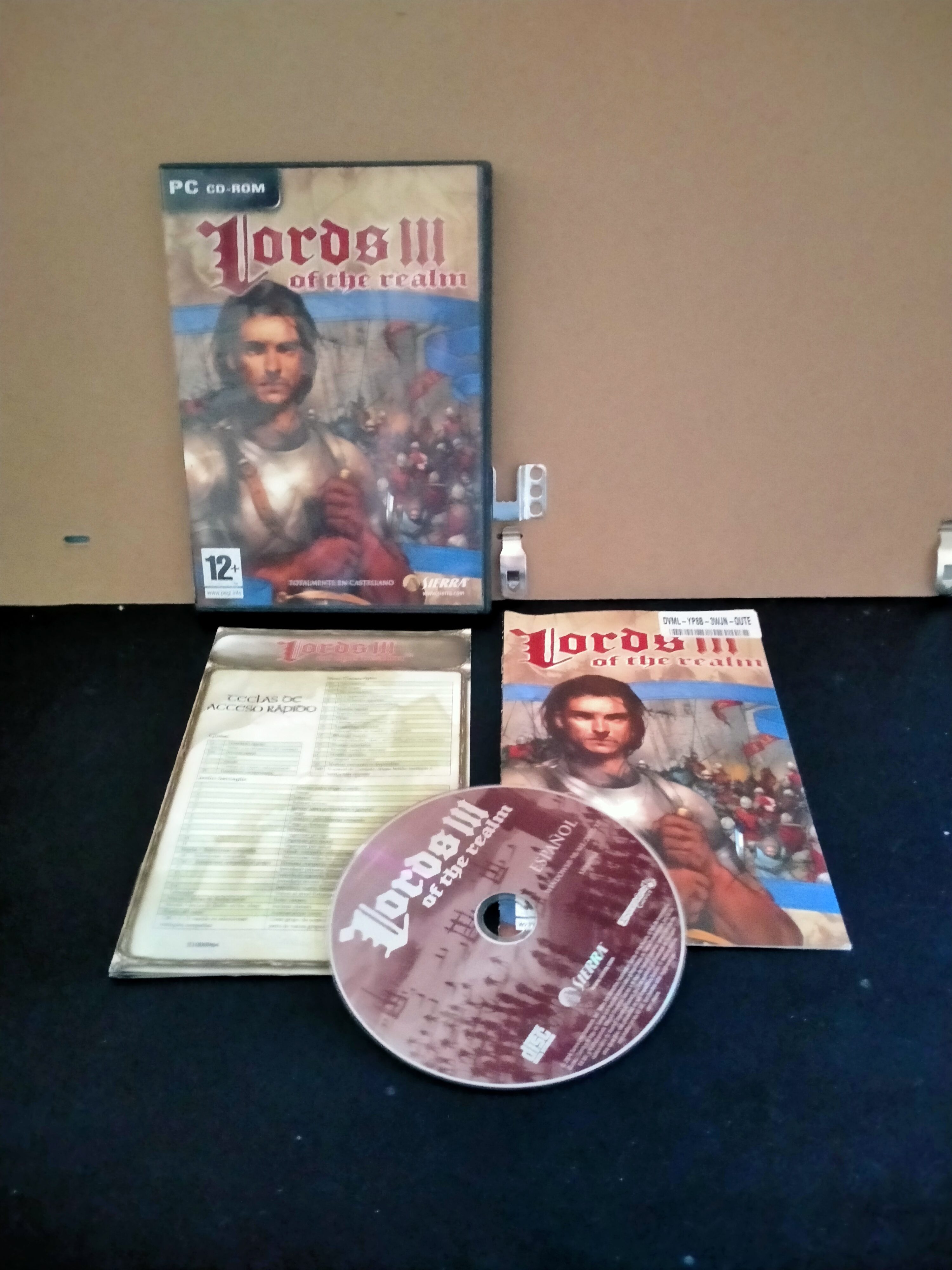 Edición física de Lords of the Realm III
