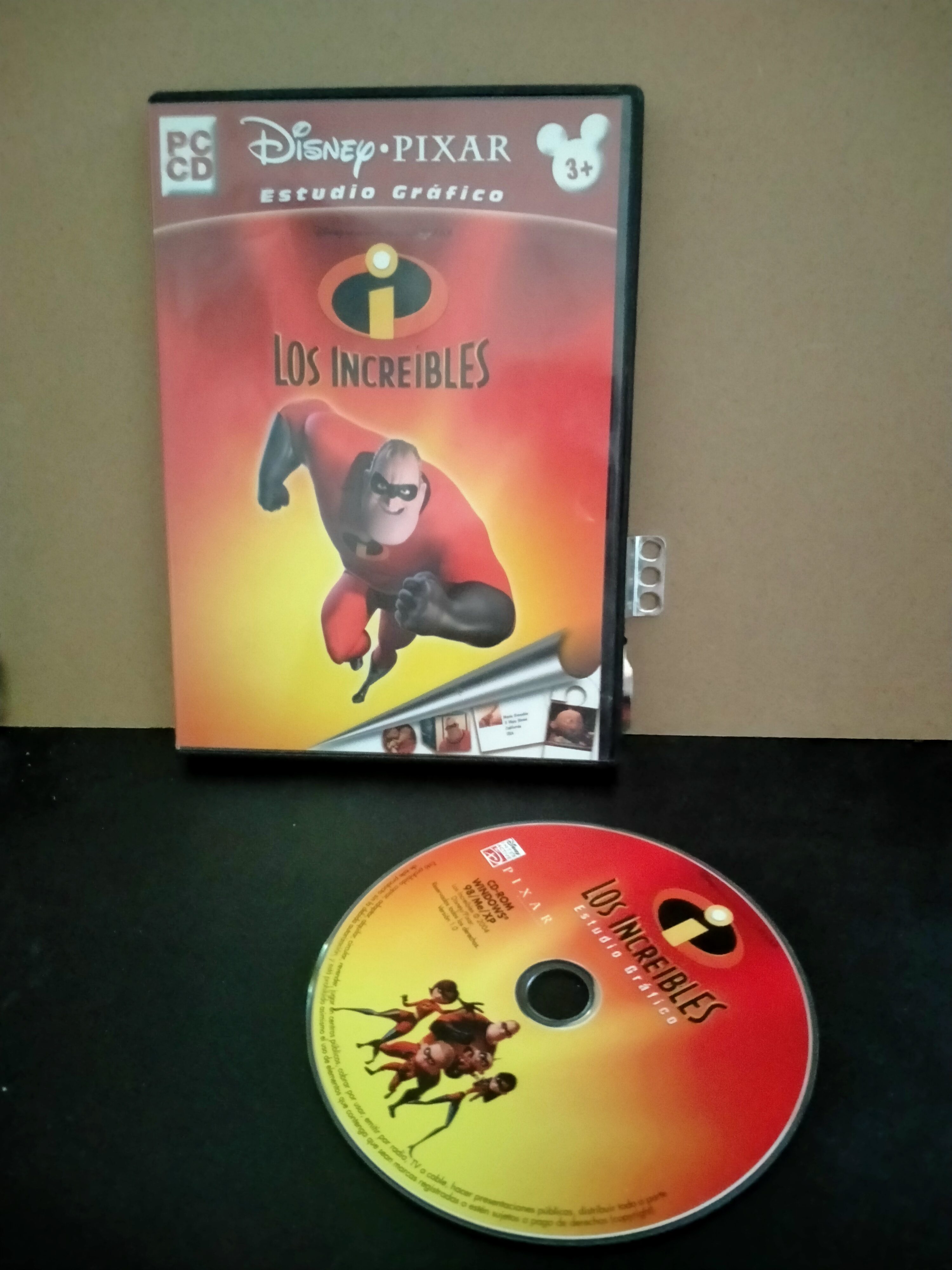 Edición física de Los Increíbles