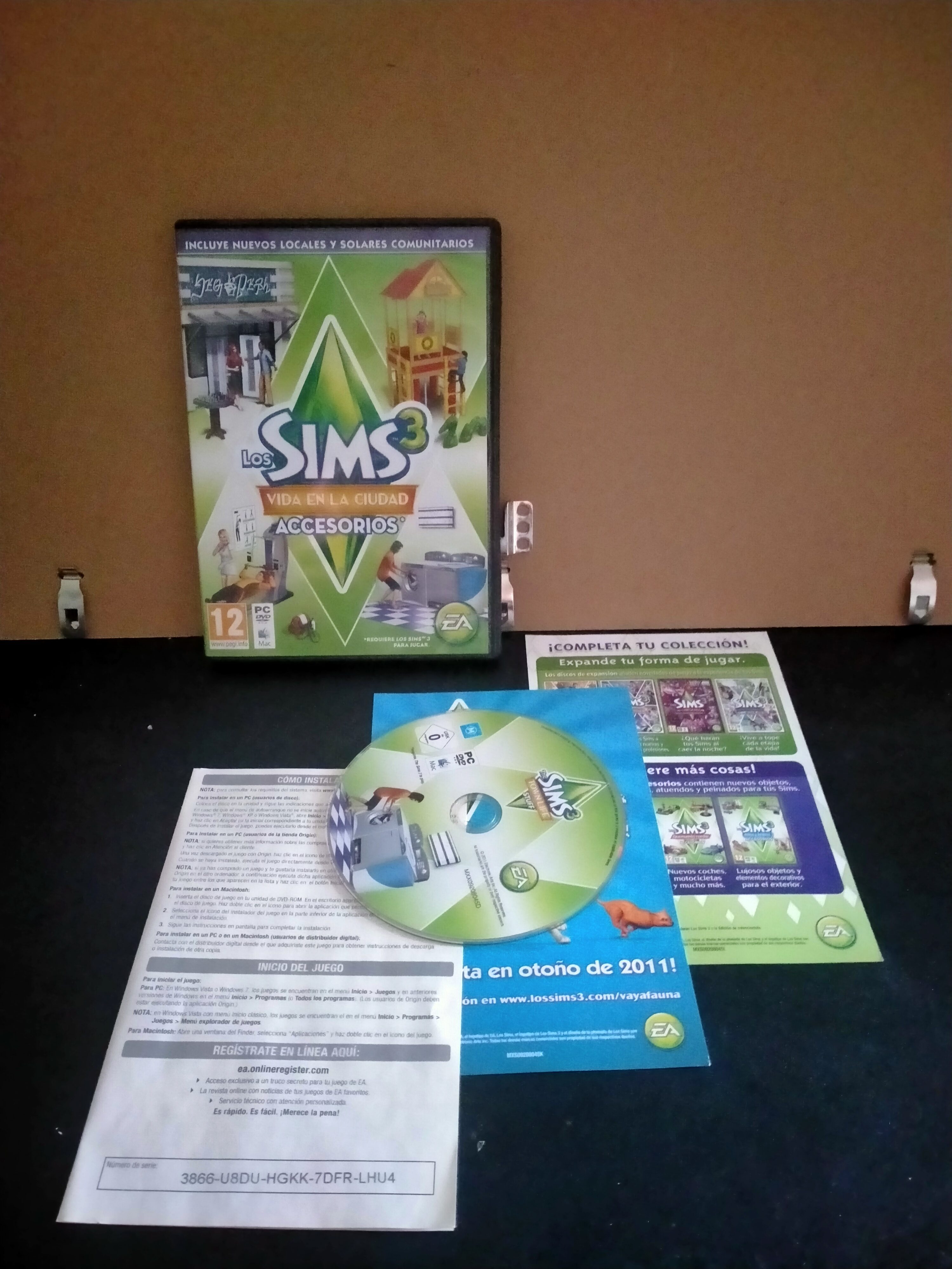 Edición física de Los Sims 3: Accesorios - Vida en la Ciudad