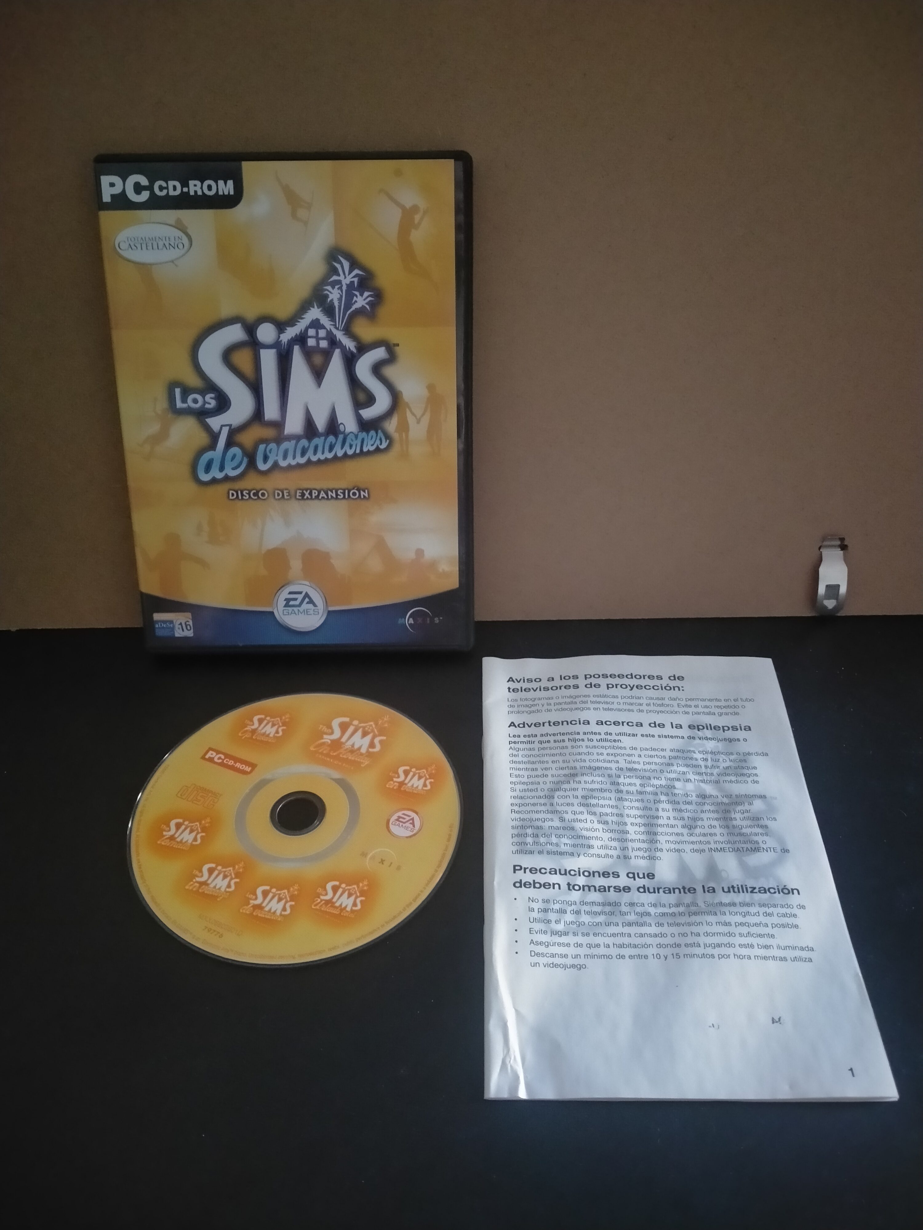 Edición física de Los Sims: De Vacaciones