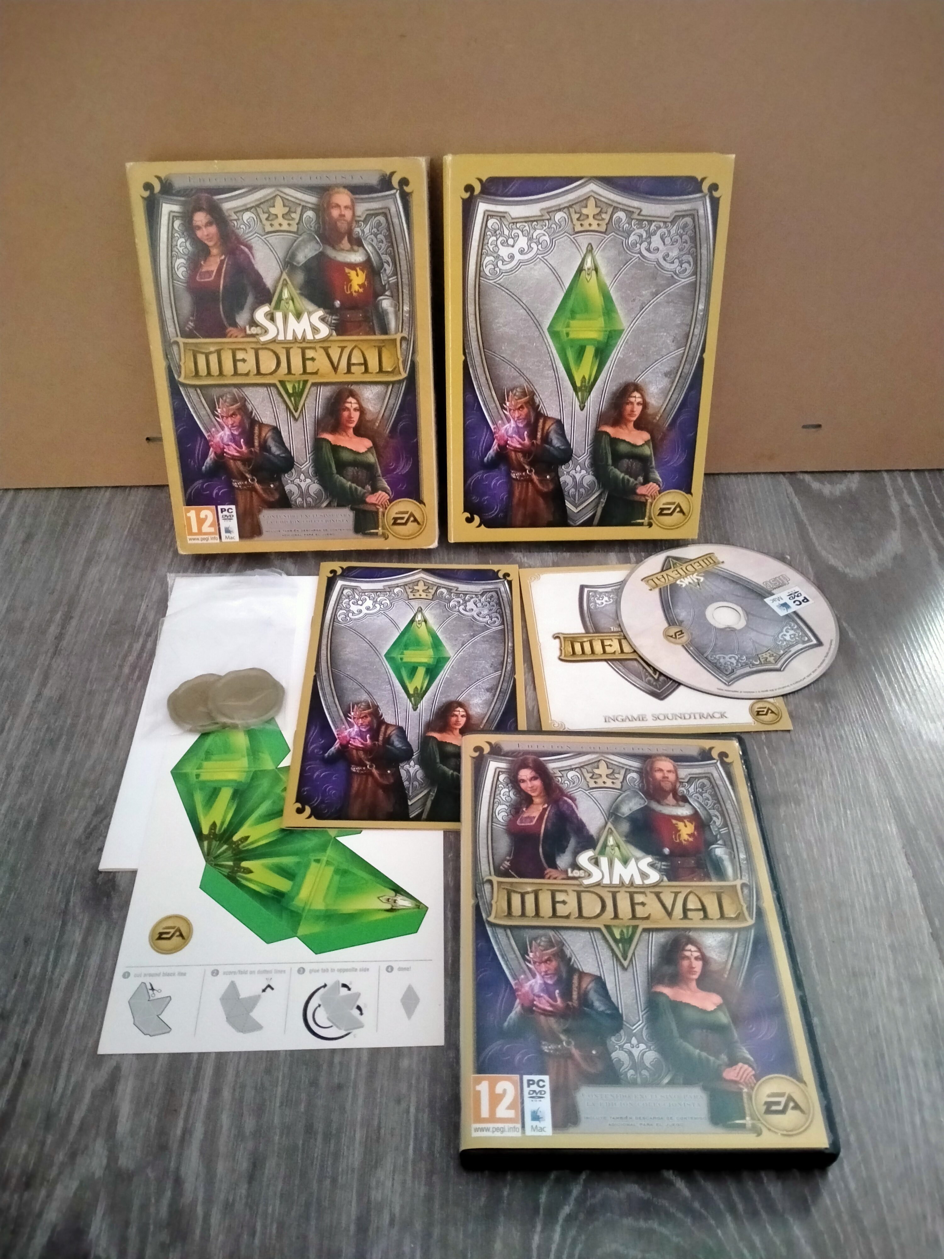 Edición física de Los Sims Medieval