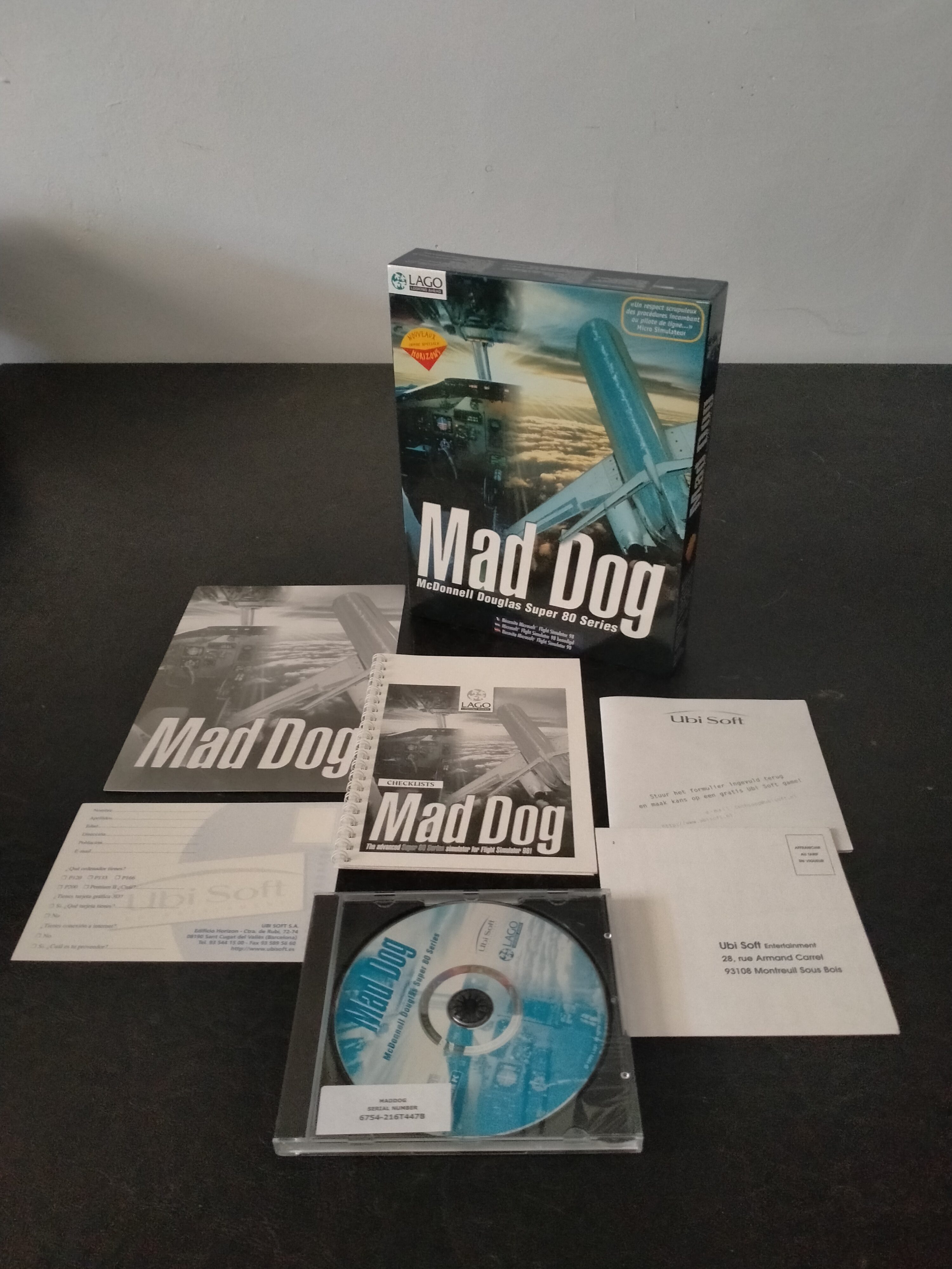 Imagen documental 3 de Mad Dog: McDonnell Douglas Super 80 Series, formato Big Box, para Windows 95, Windows 98