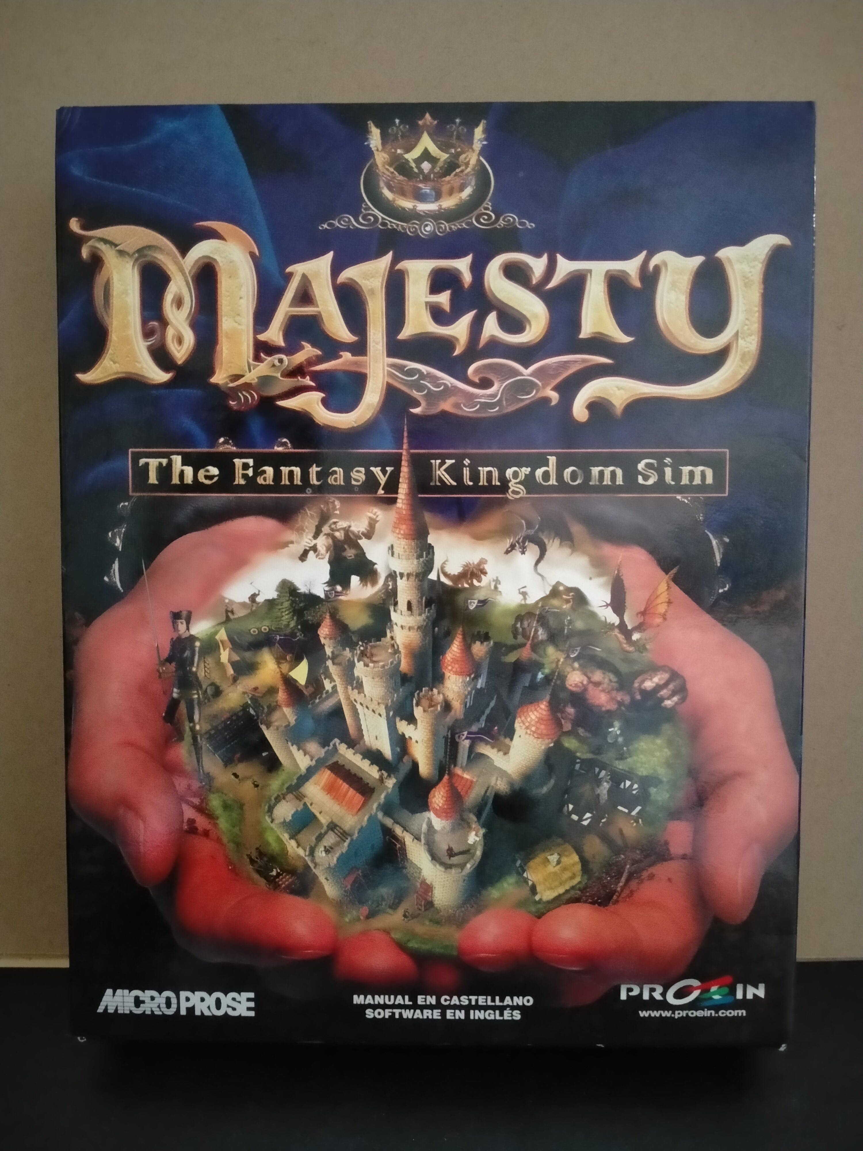 Edición física de Majesty: The Fantasy Kingdom Sim