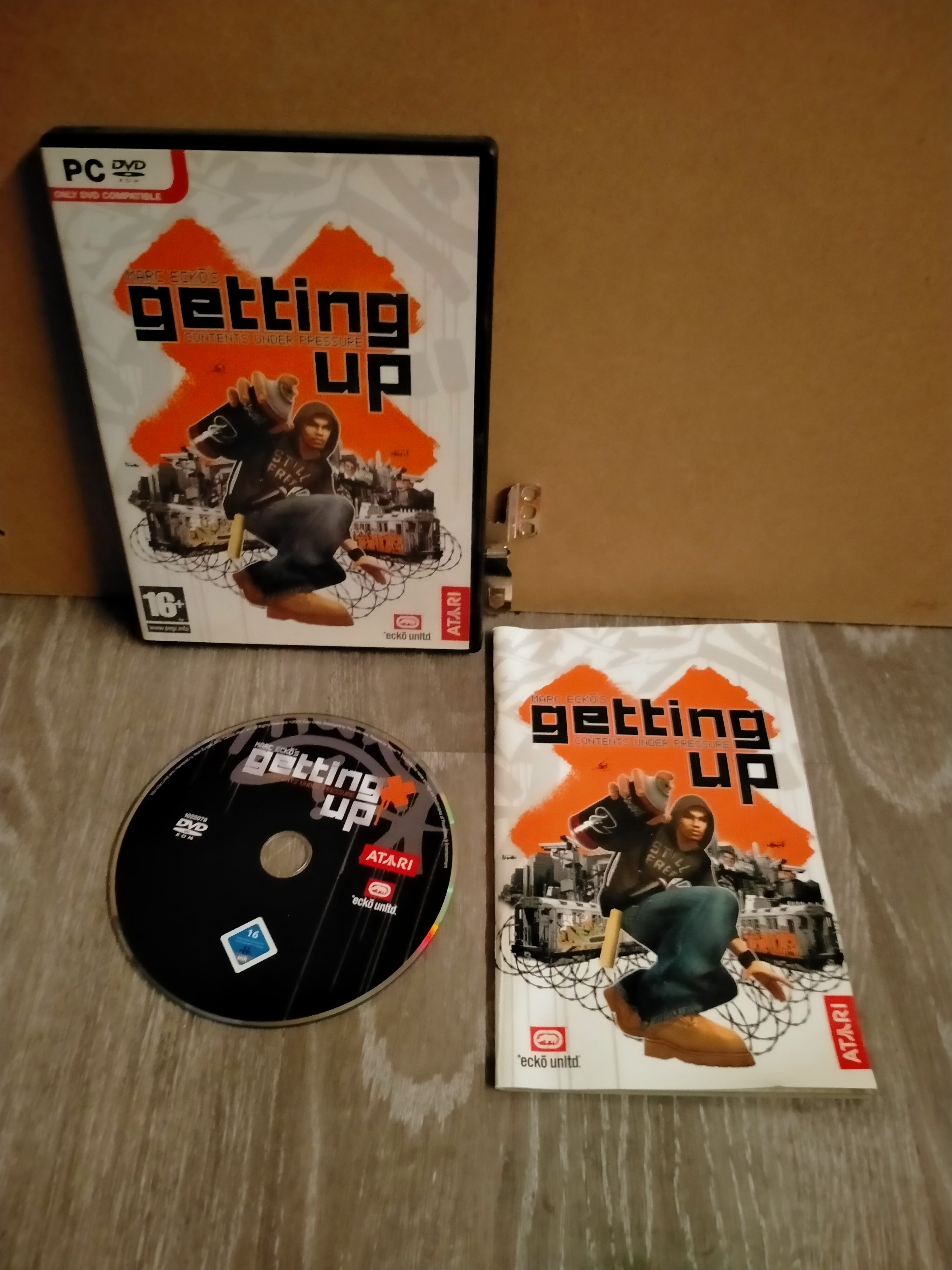 Edición física de Marc Eckō's Getting Up: Contents Under Pressure