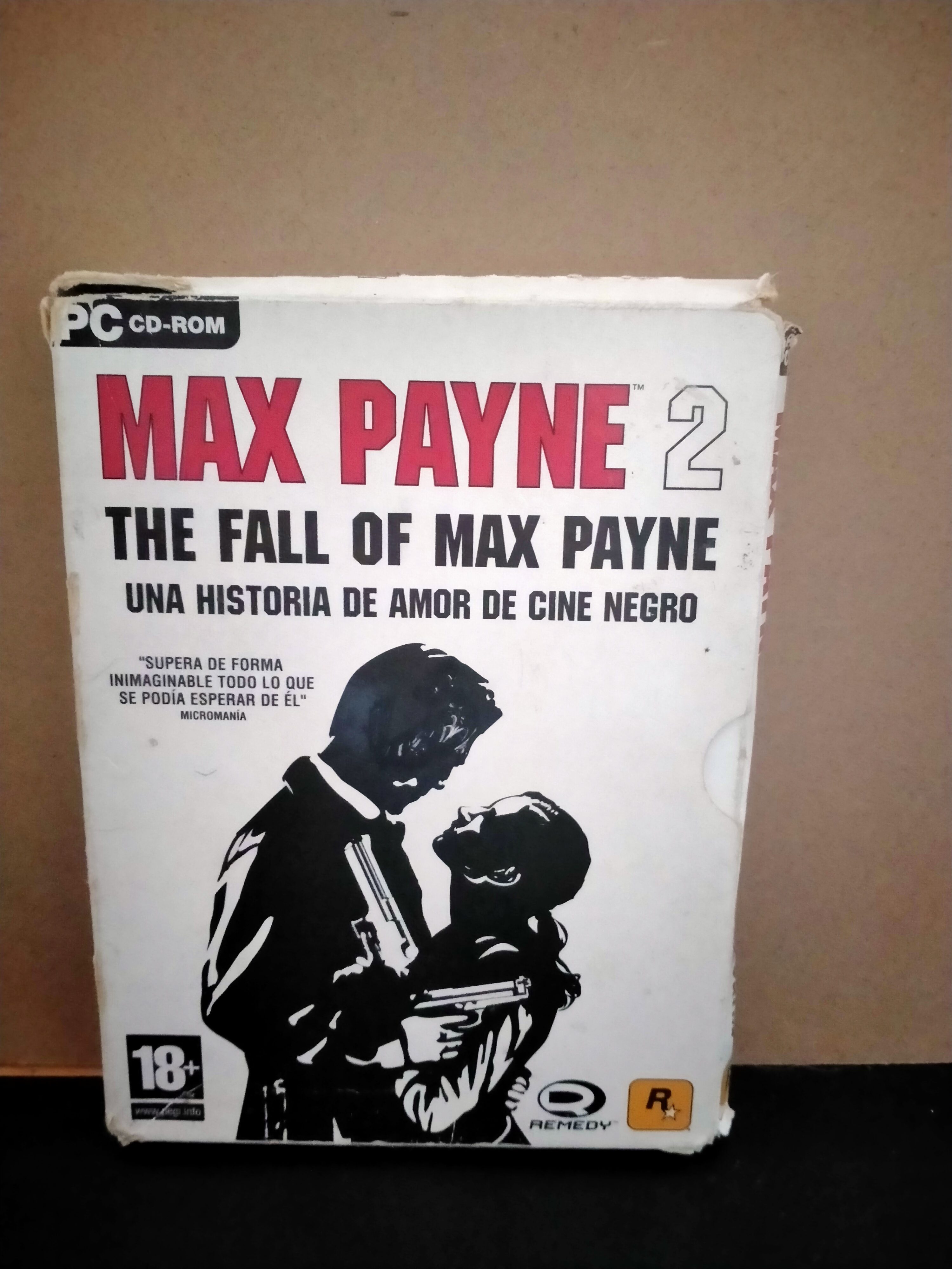 Edición física de Max Payne 2: The Fall of Max Payne