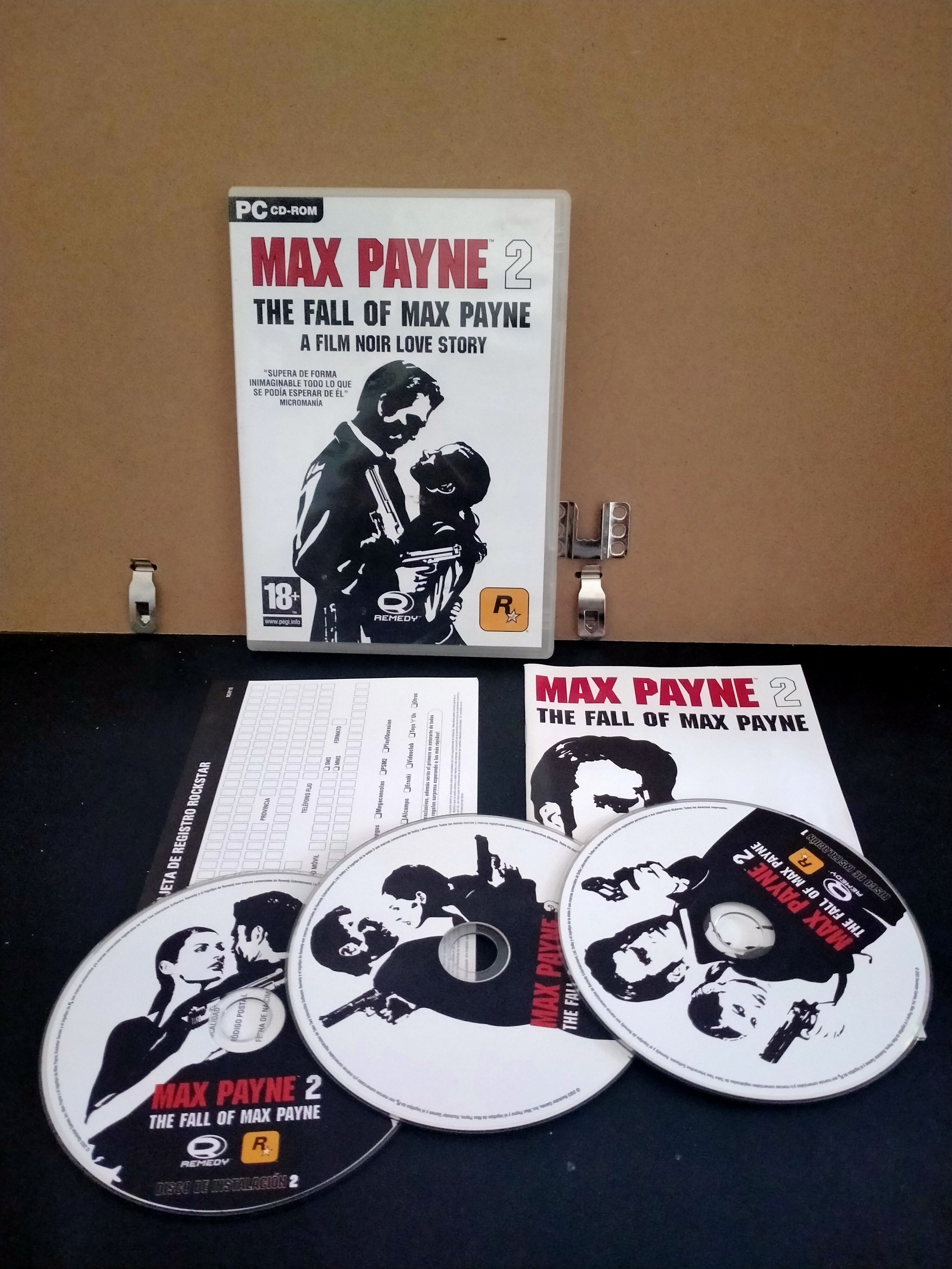 Edición física de Max Payne 2: The Fall of Max Payne