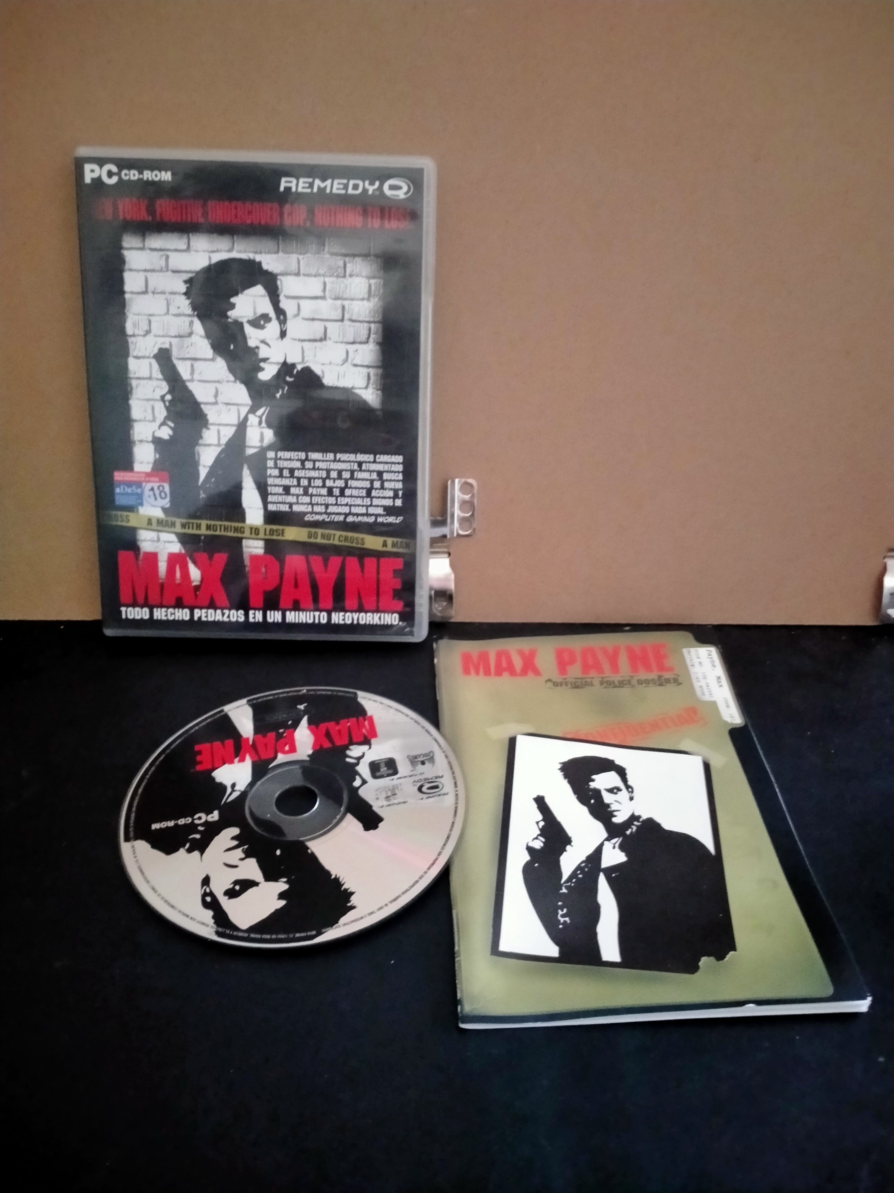Edición física de Max Payne