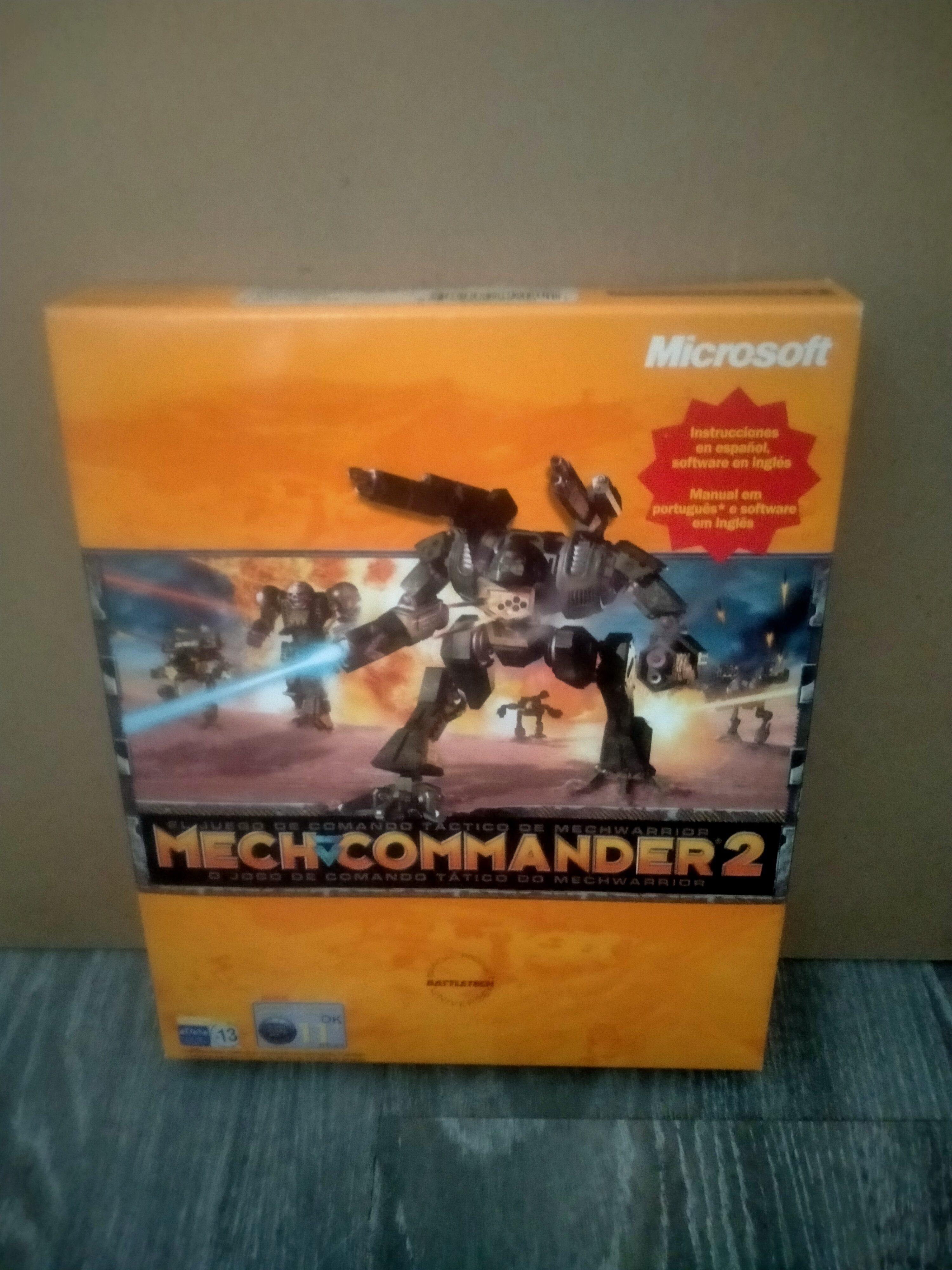 Edición física de MechCommander 2