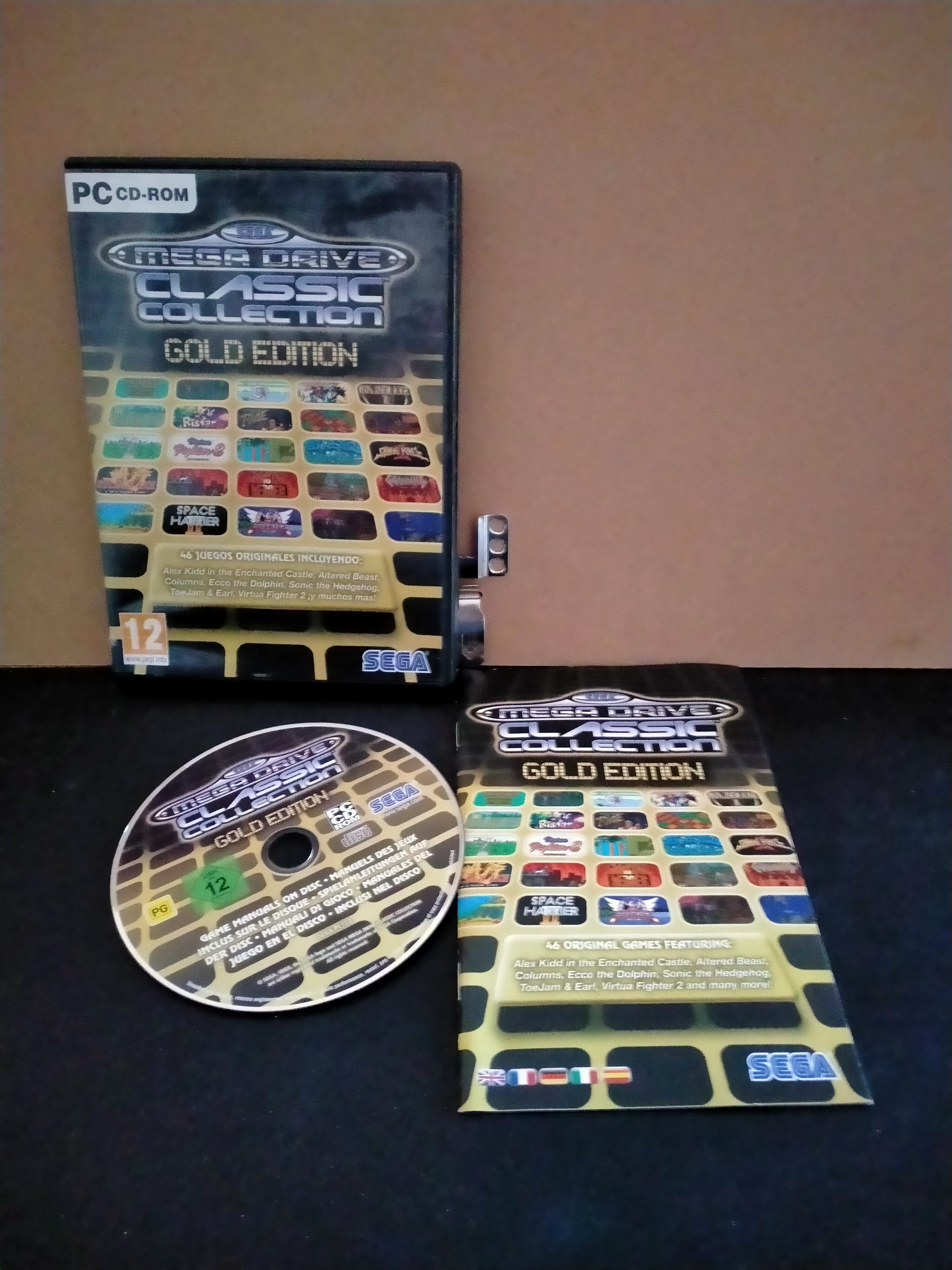 Edición física de Mega Drive: Classic Collection – Gold Edition