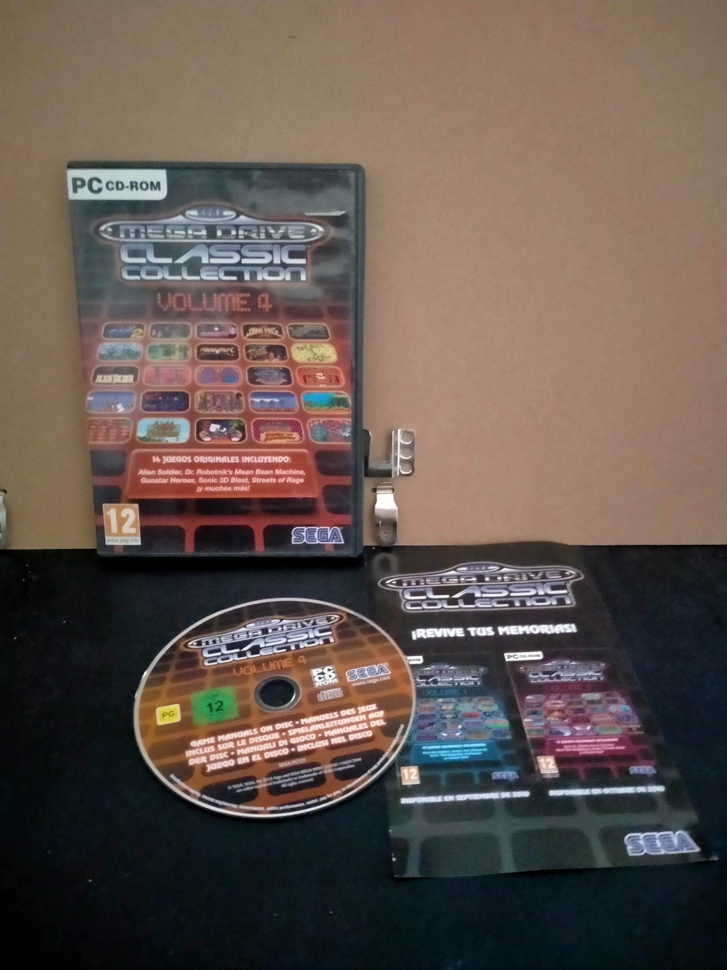 Edición física de Mega Drive Classic Collection: Volume 4