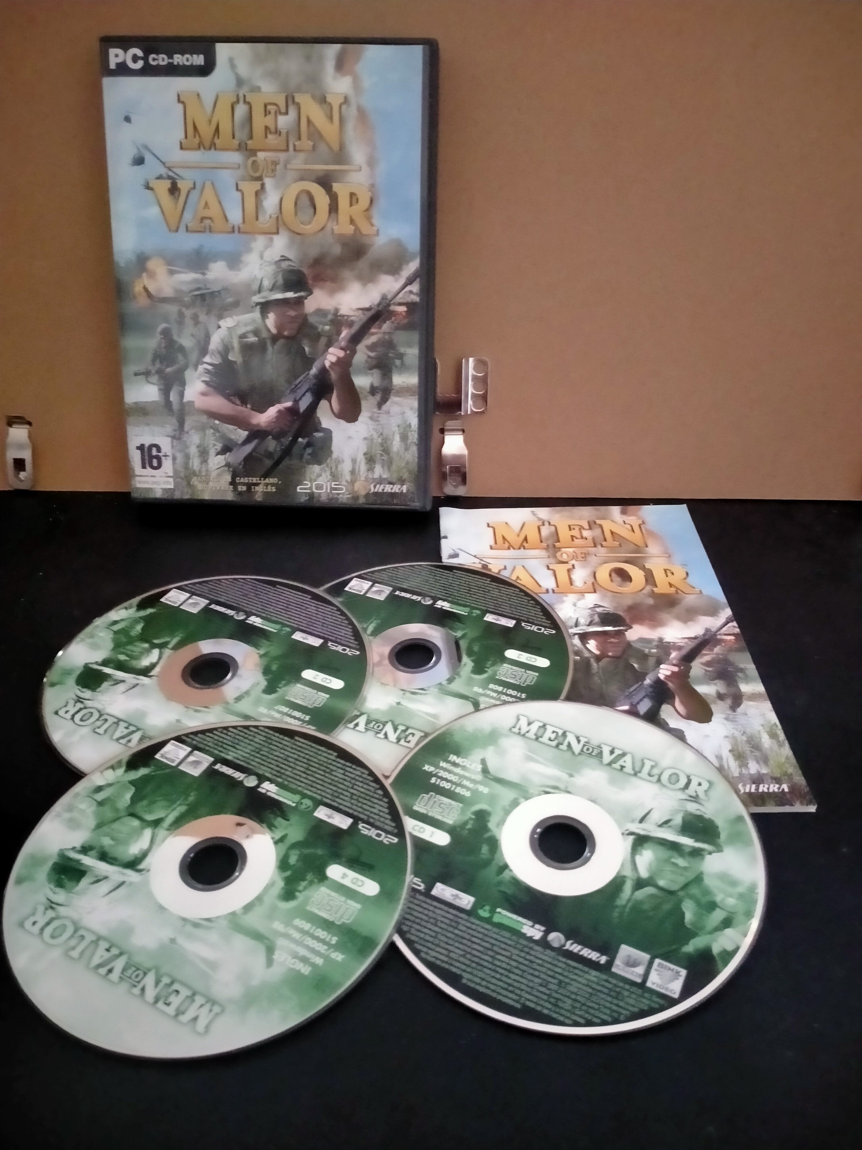 Edición física de Men of Valor