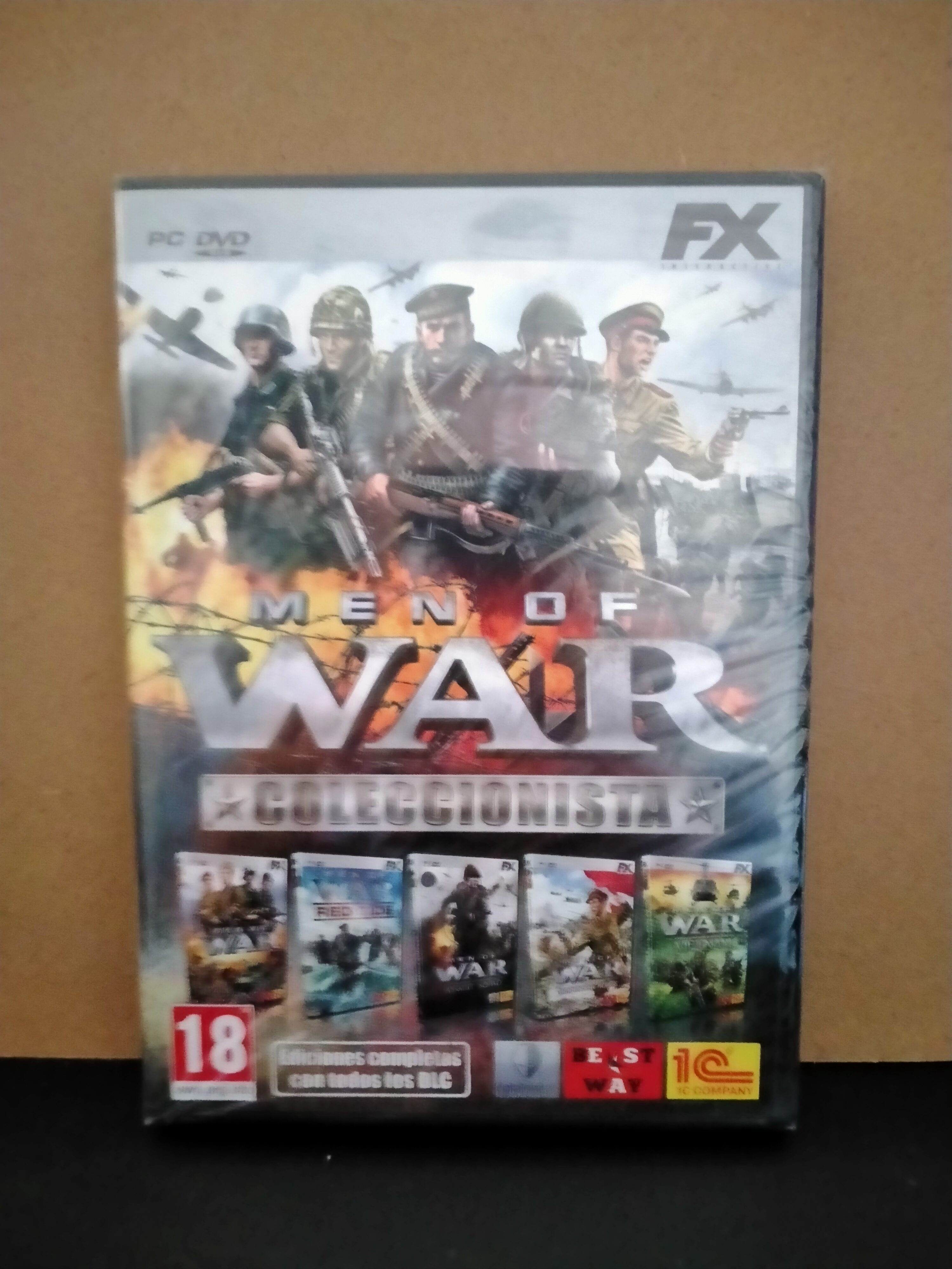 Edición física de Men of War: Edición Coleccionista