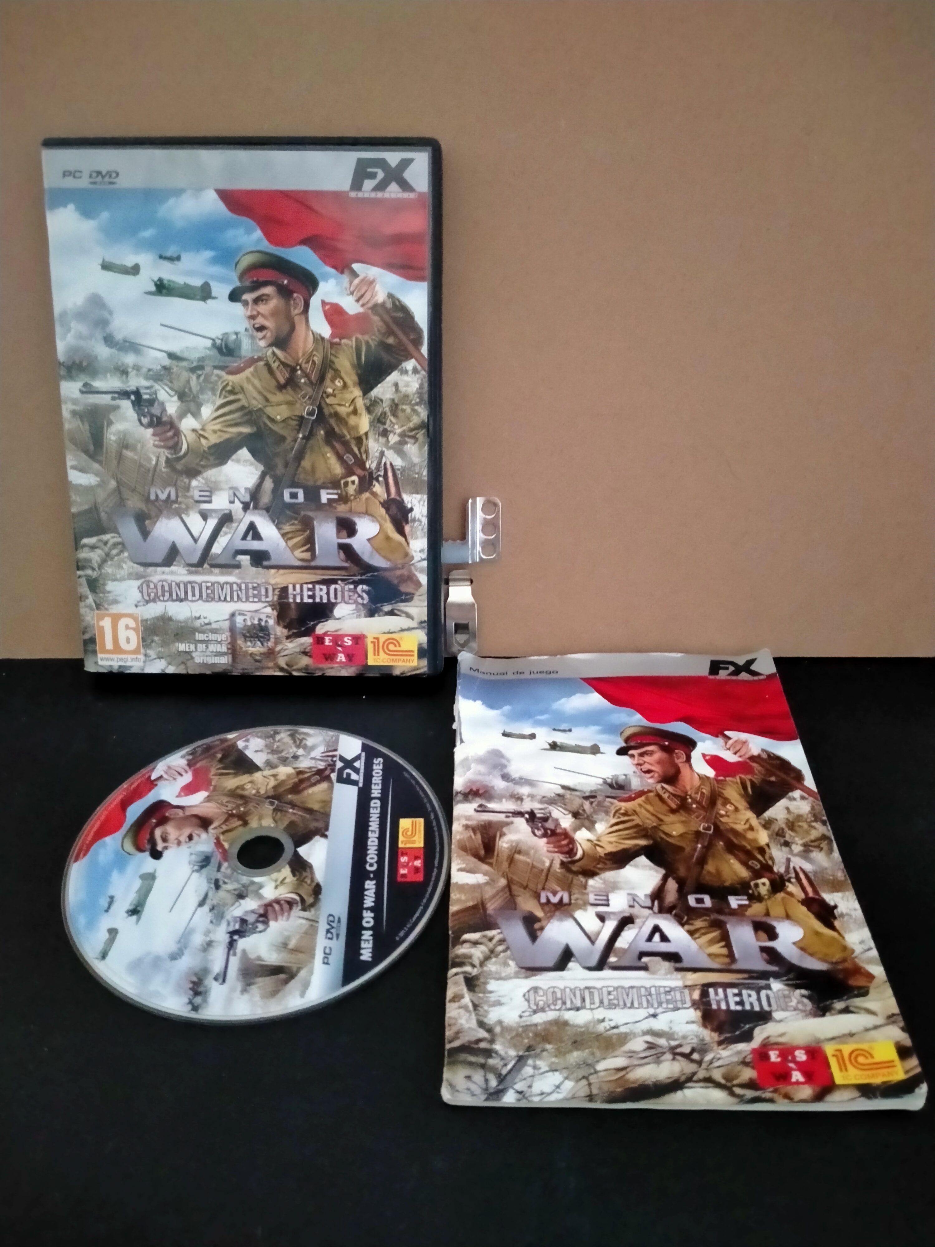 Edición física de Men of War: Condemned Heroes