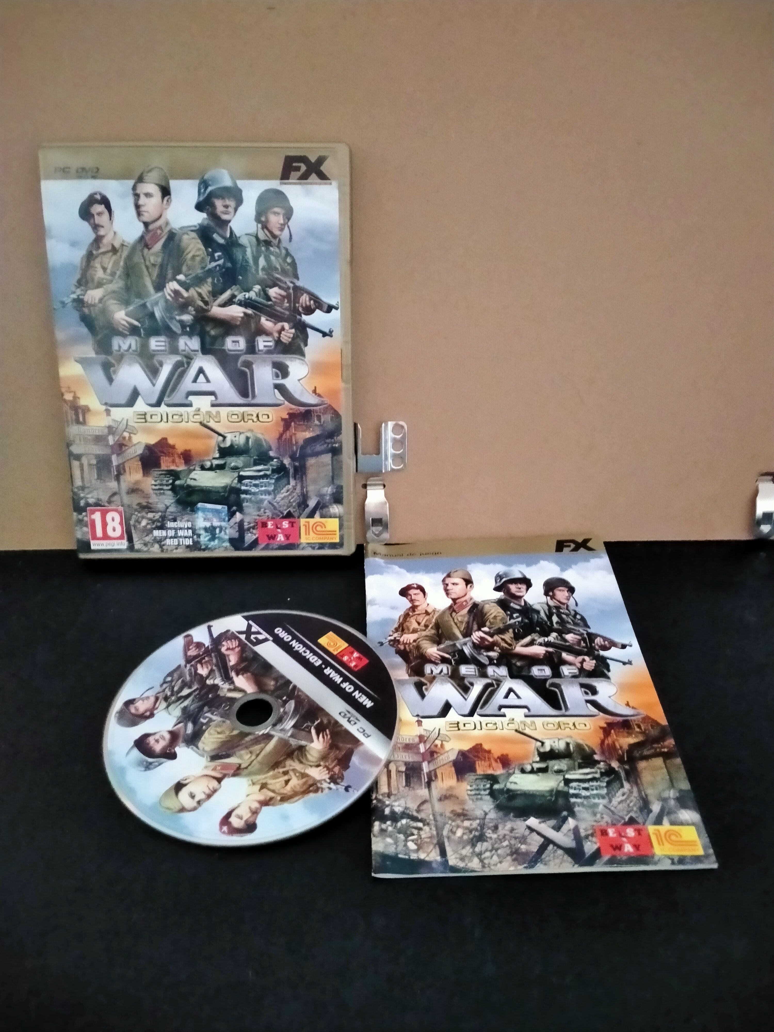 Edición física de Men of War: Edición Oro