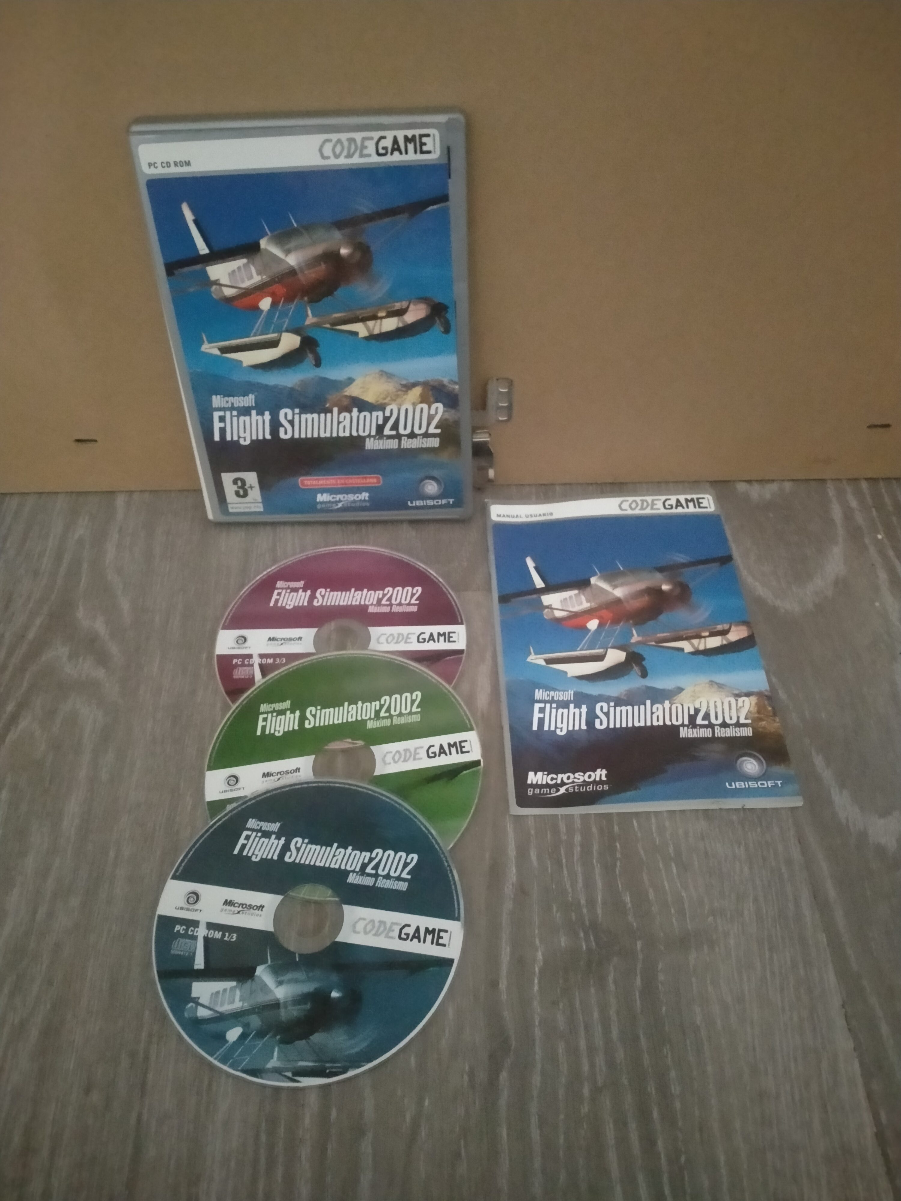 Edición física de Microsoft Flight Simulator 2002: Máximo Realismo