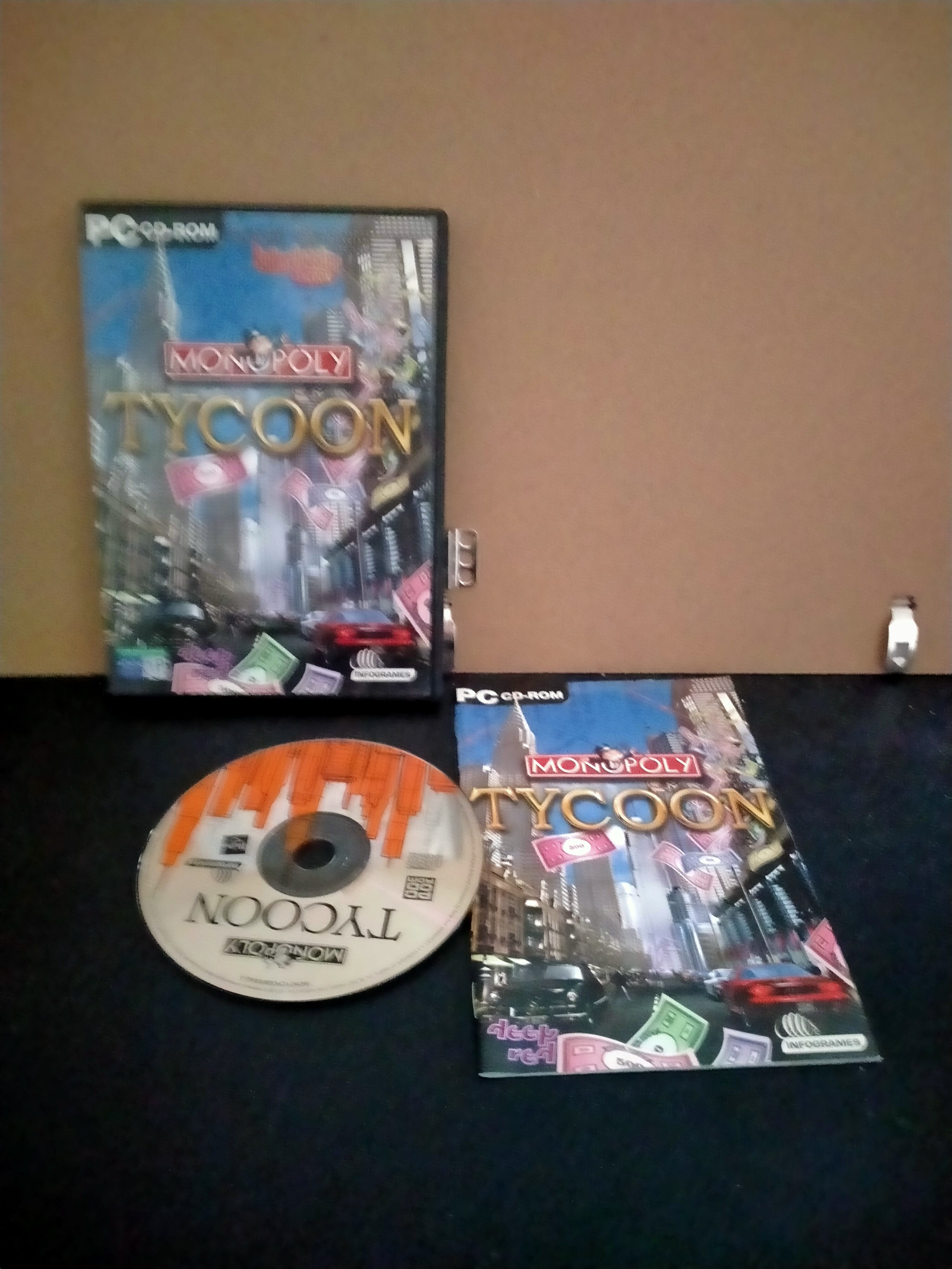 Edición física de Monopoly Tycoon