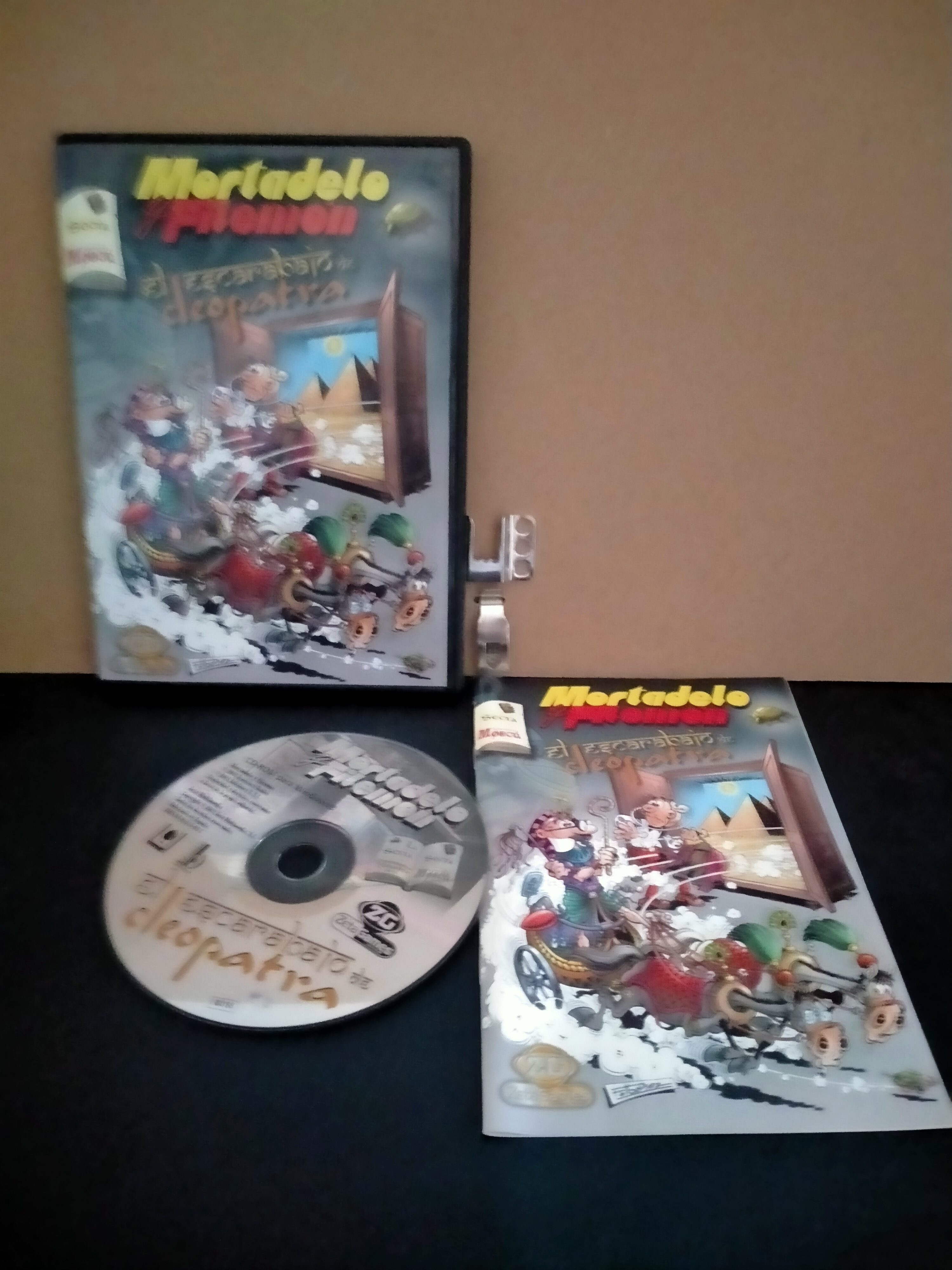 Edición física de Mortadelo y Filemón: El escarabajo de Cleopatra