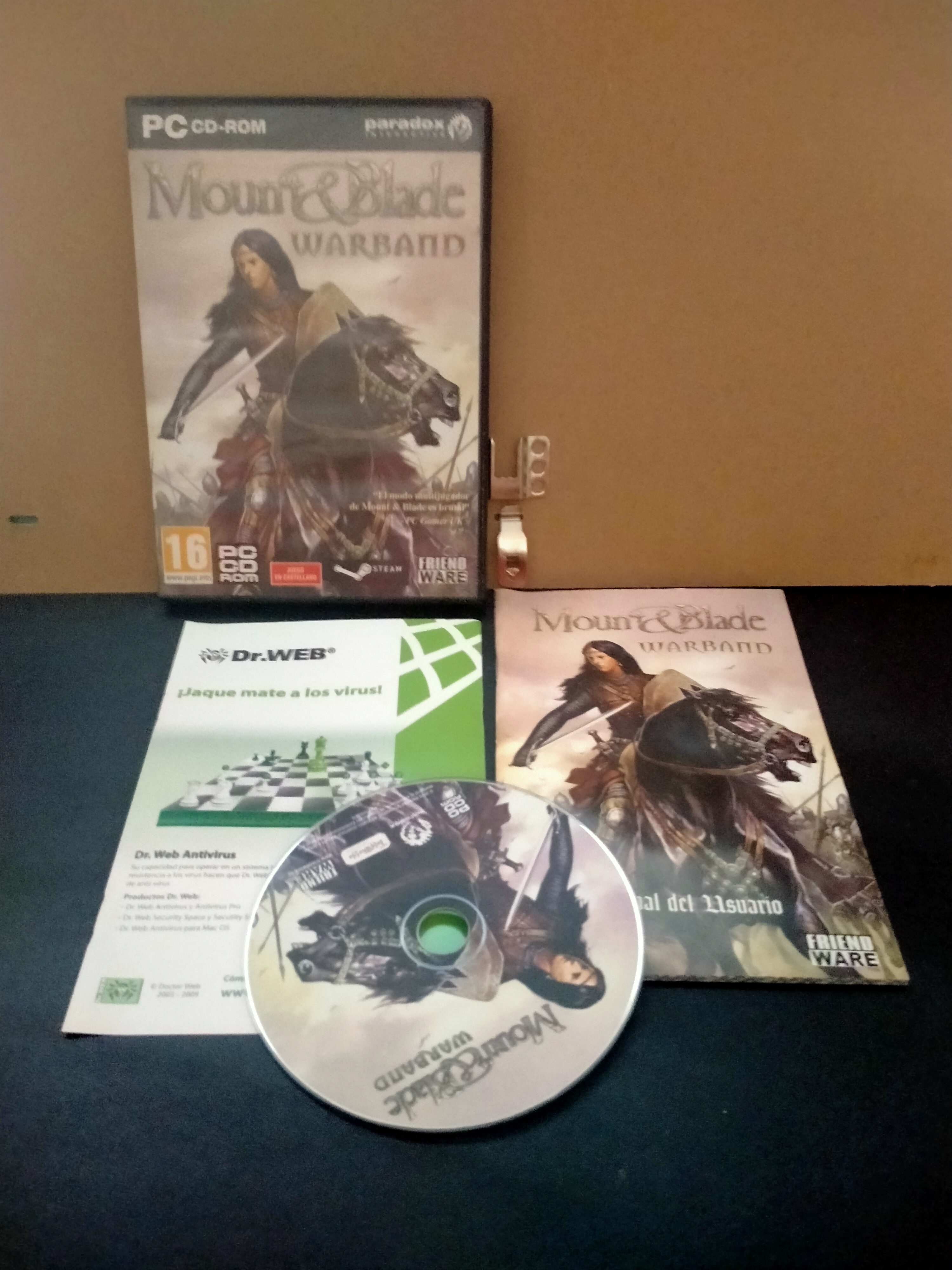 Edición física de Mount & Blade: Warband