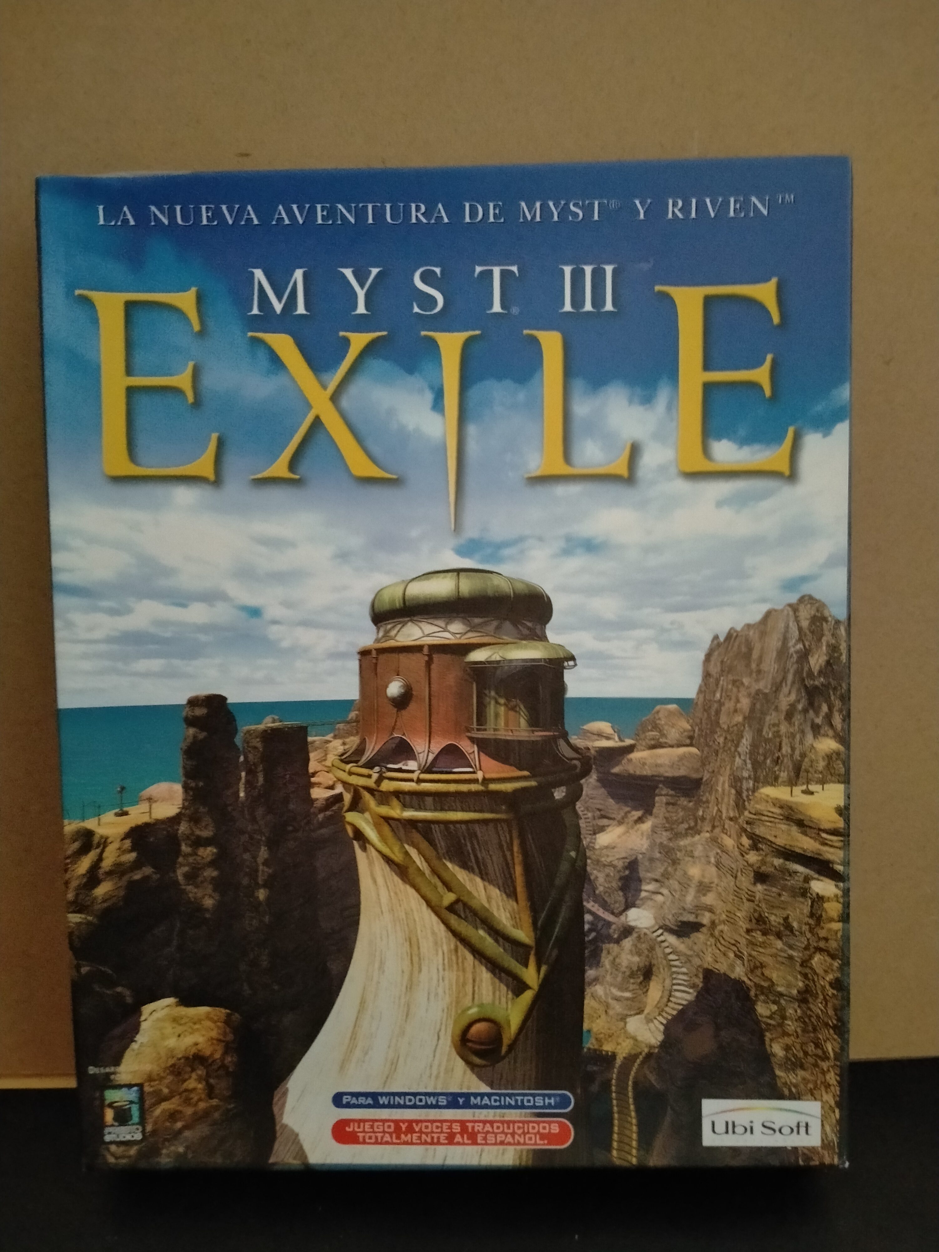 Edición física de Myst III: Exile