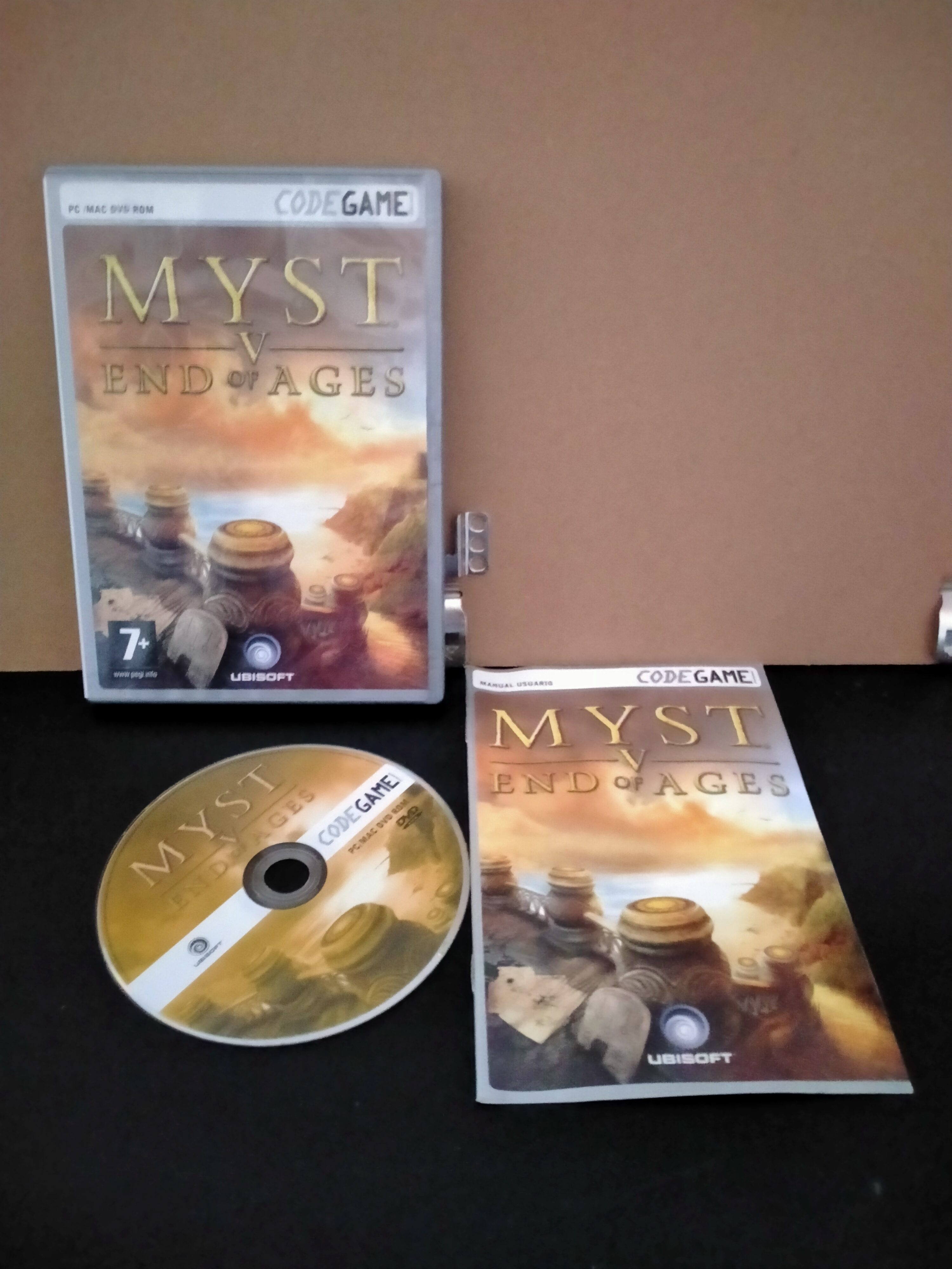 Edición física de Myst V: End of Ages
