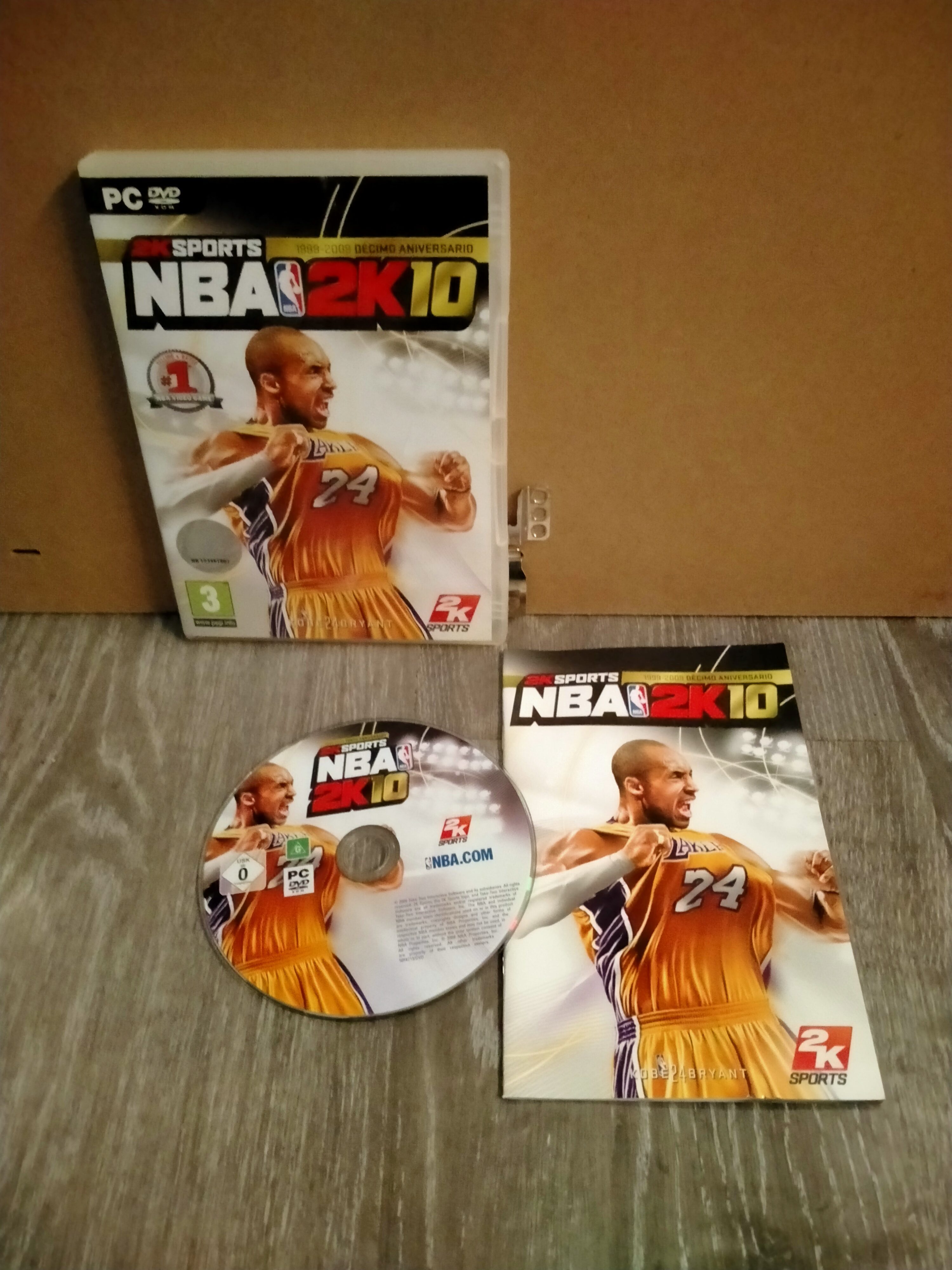 Edición física de NBA 2K10
