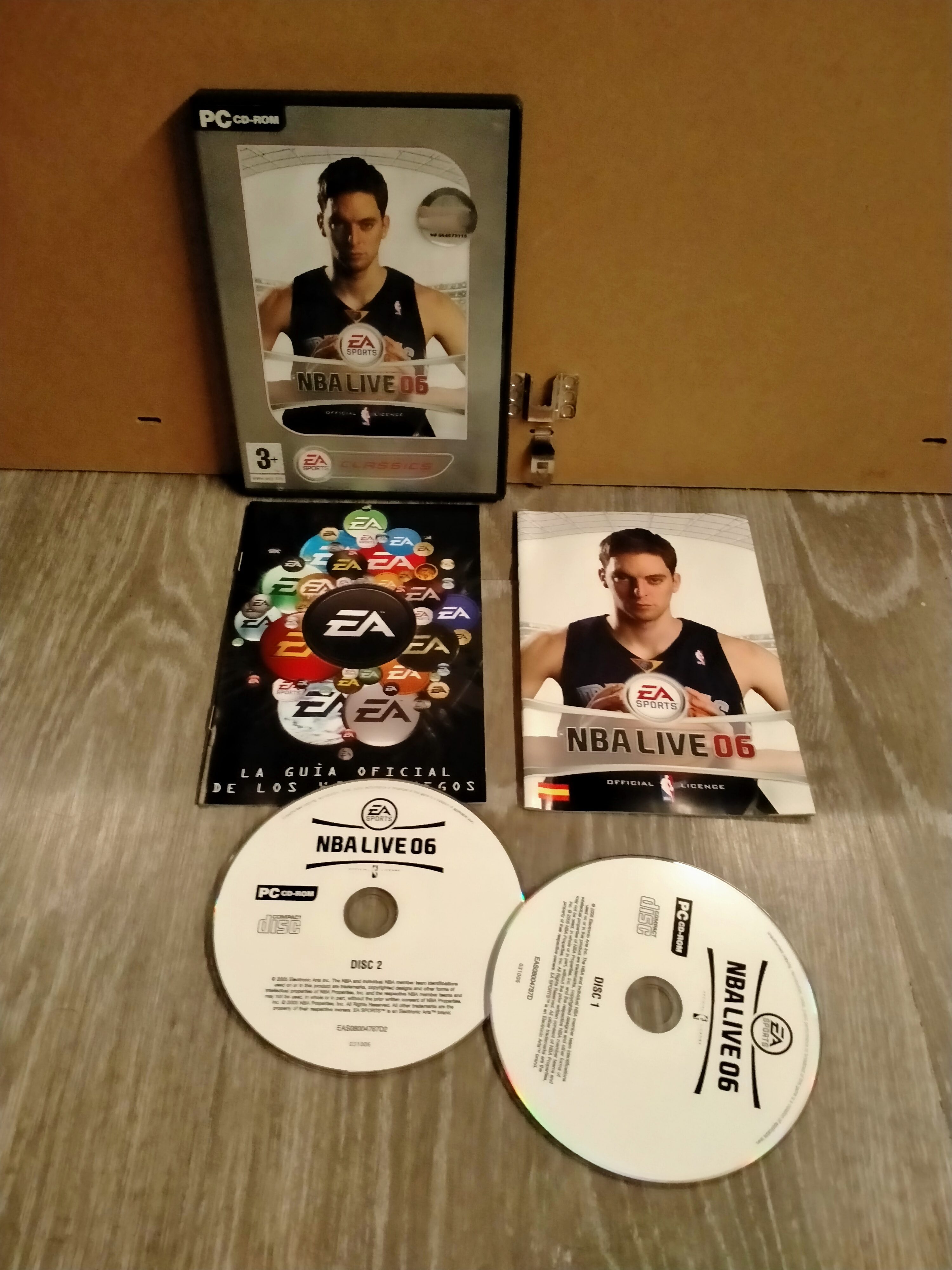 Edición física de NBA Live 06