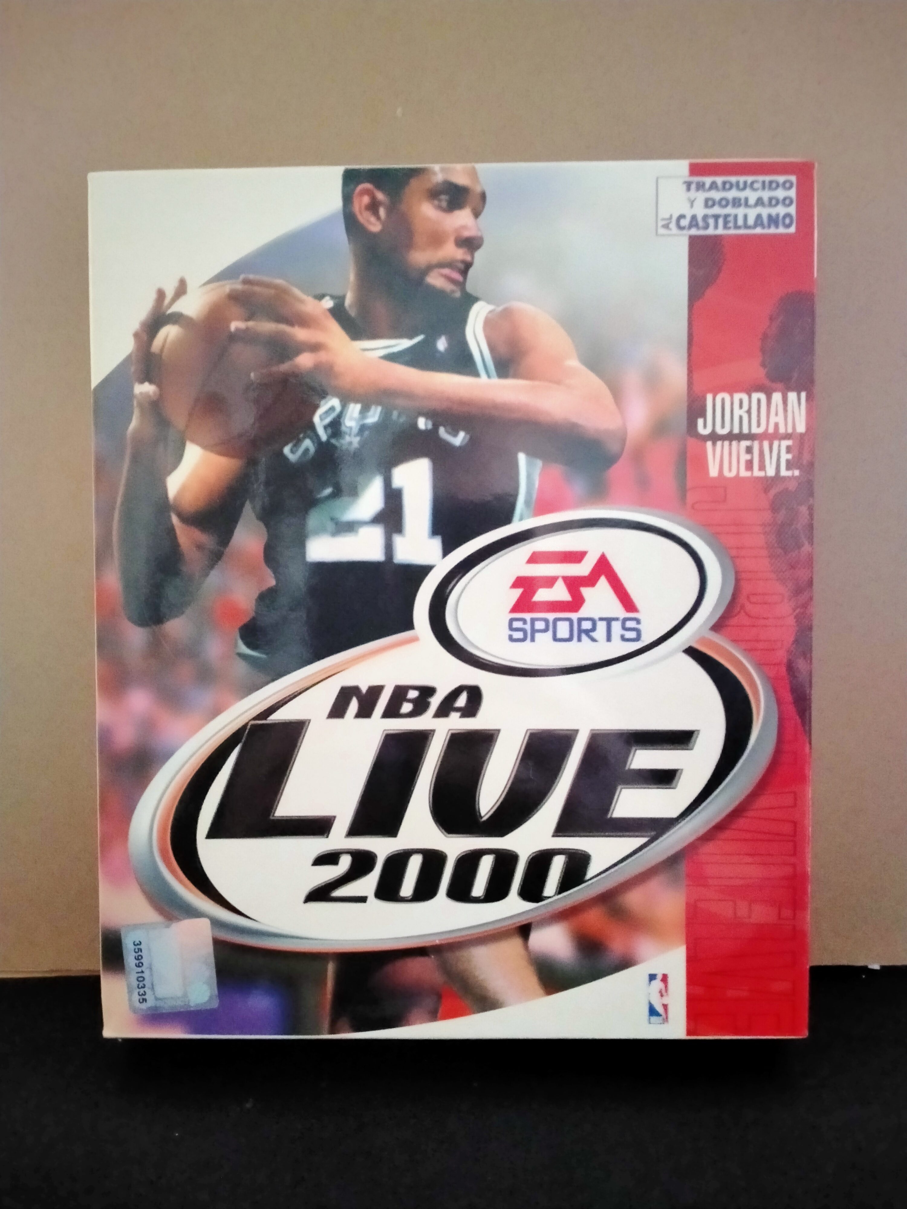 Edición física de NBA Live 2000