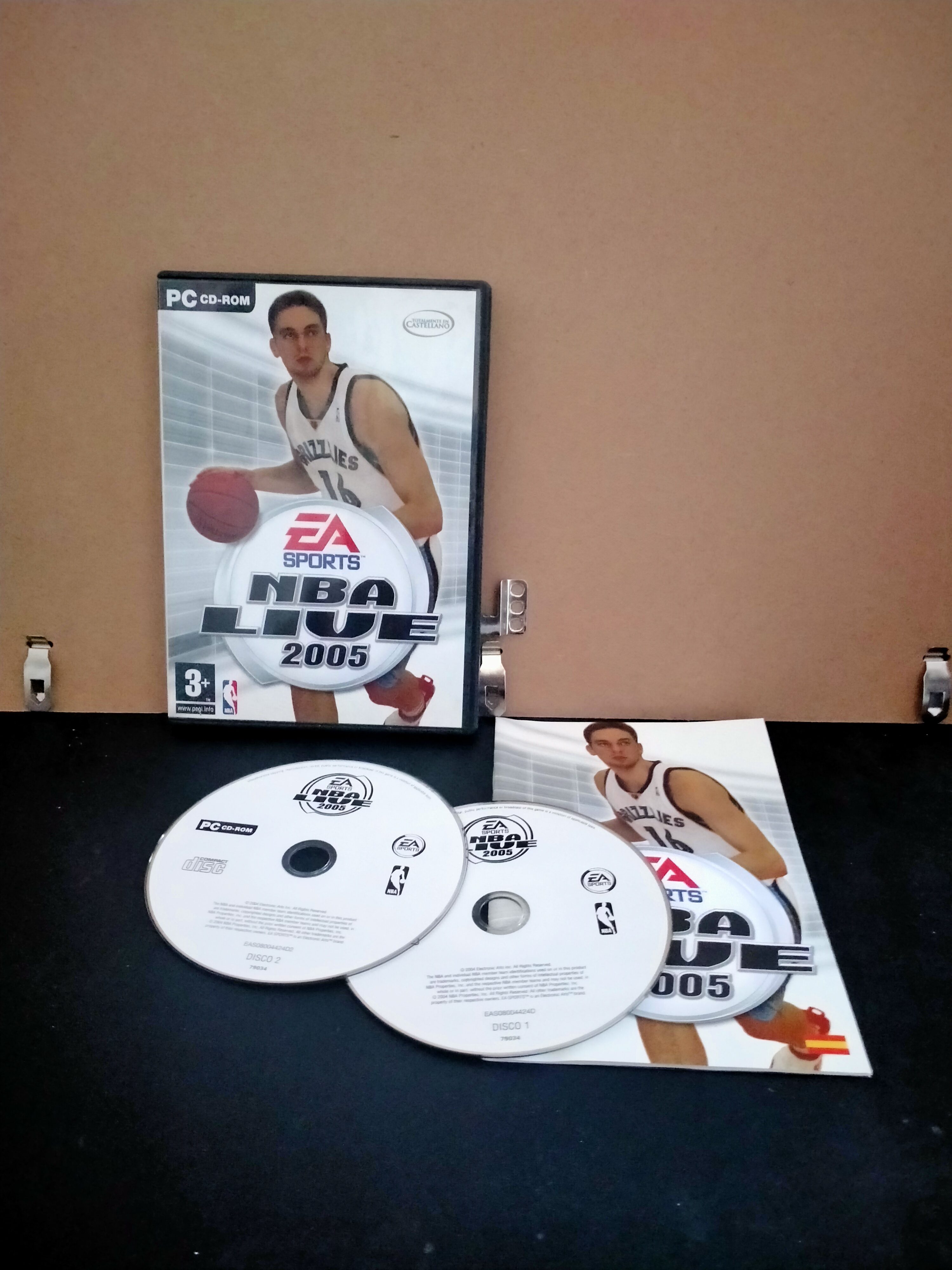 Edición física de NBA Live 2005