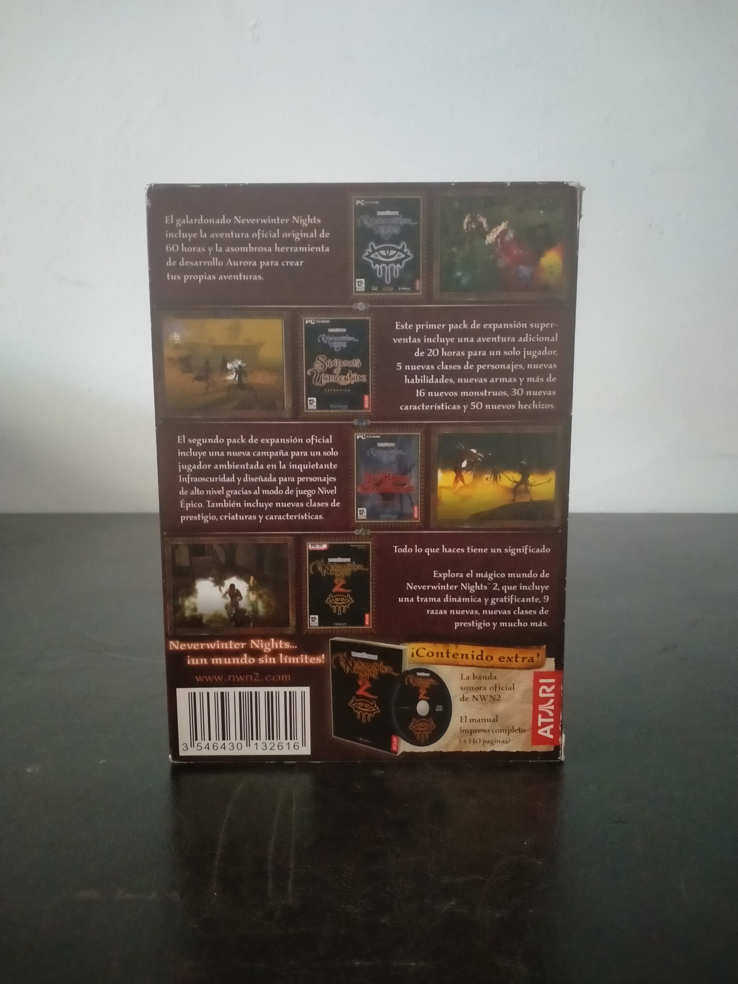 Imagen documental 2 de Neverwinter Nights Legends, formato DVD Case, para Windows XP