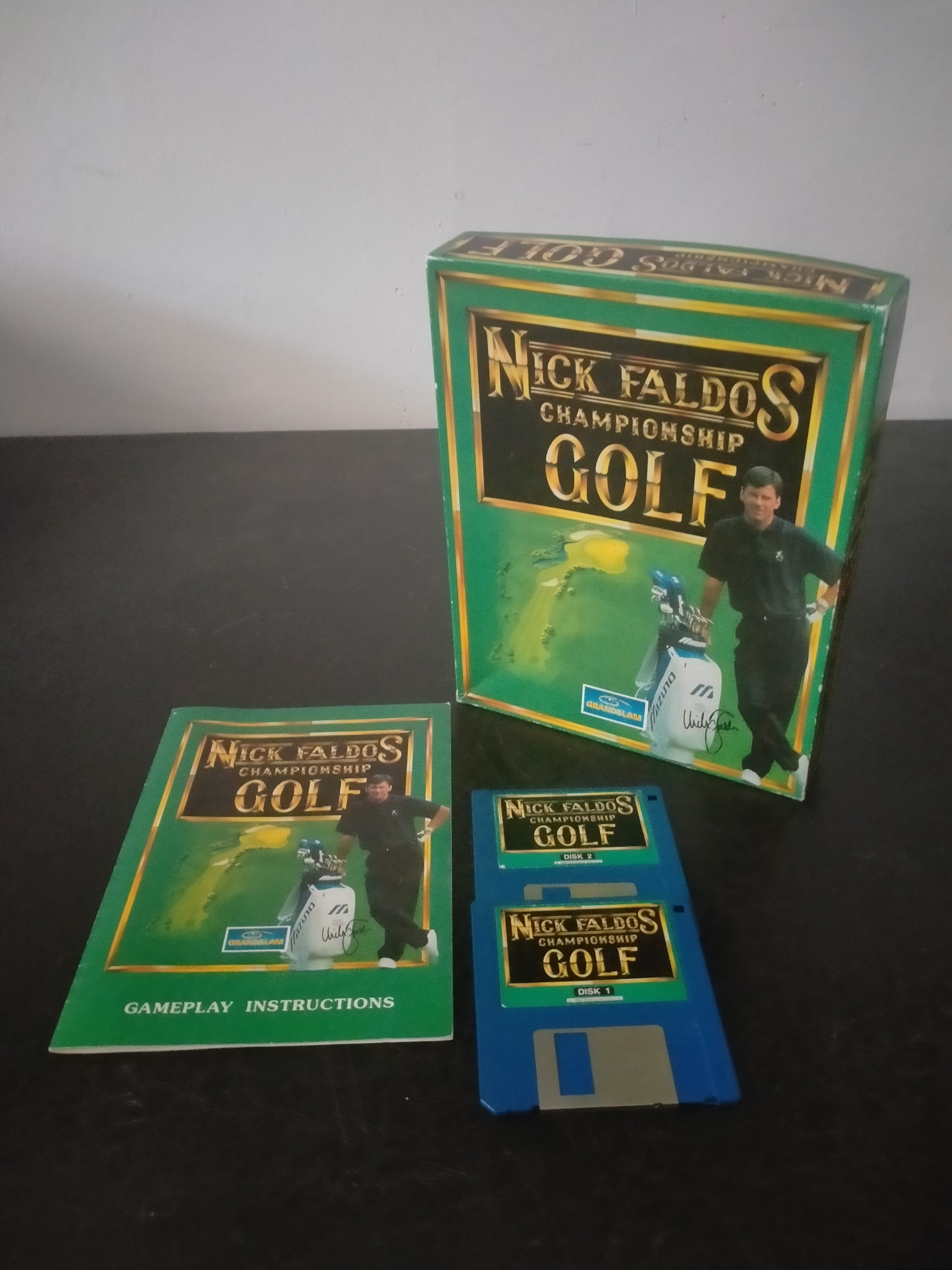 Imagen documental 3 de Nick Faldo's Championship Golf, formato Big Box, para MS-DOS