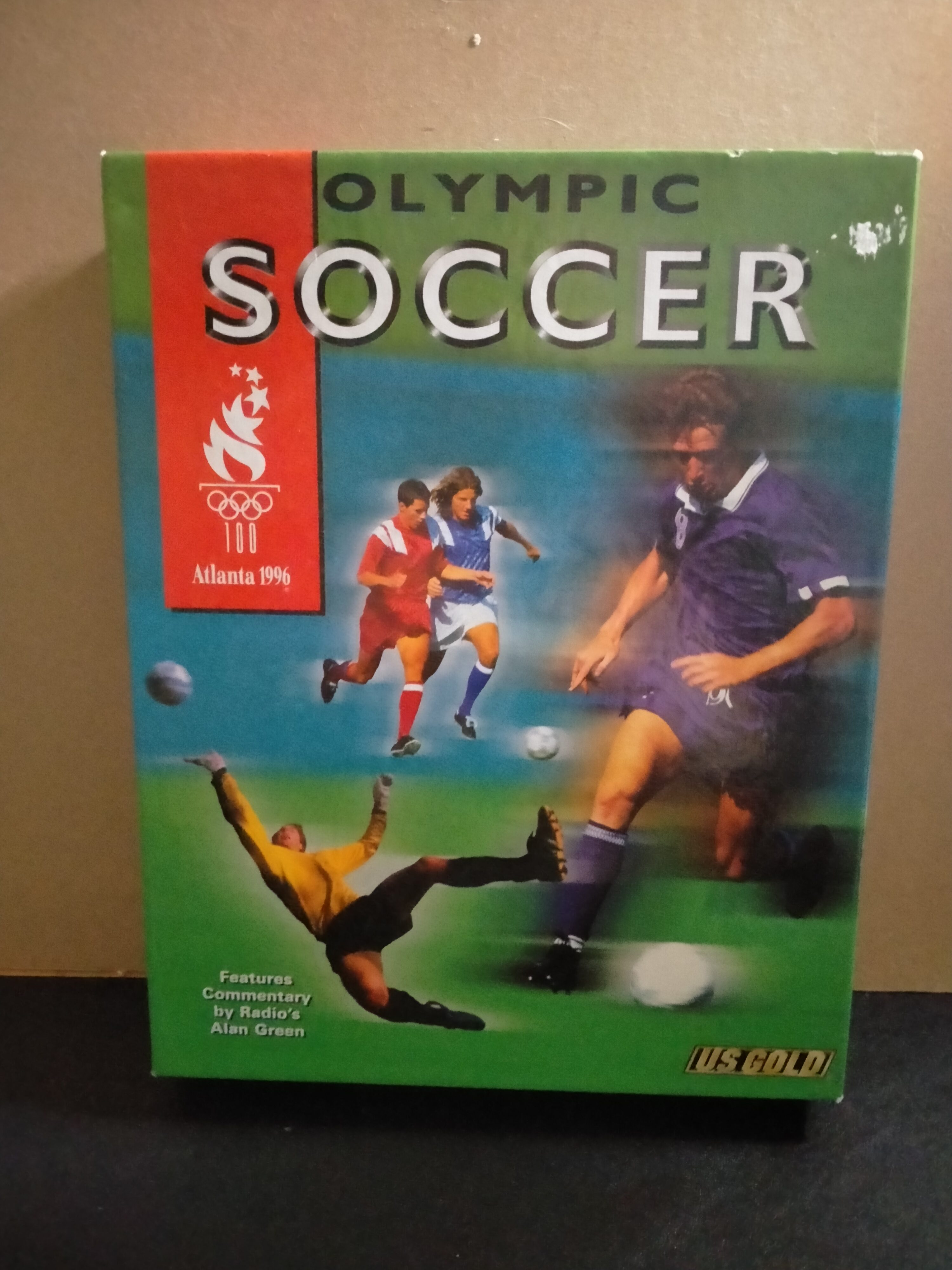 Edición física de Olympic Soccer: Atlanta 1996